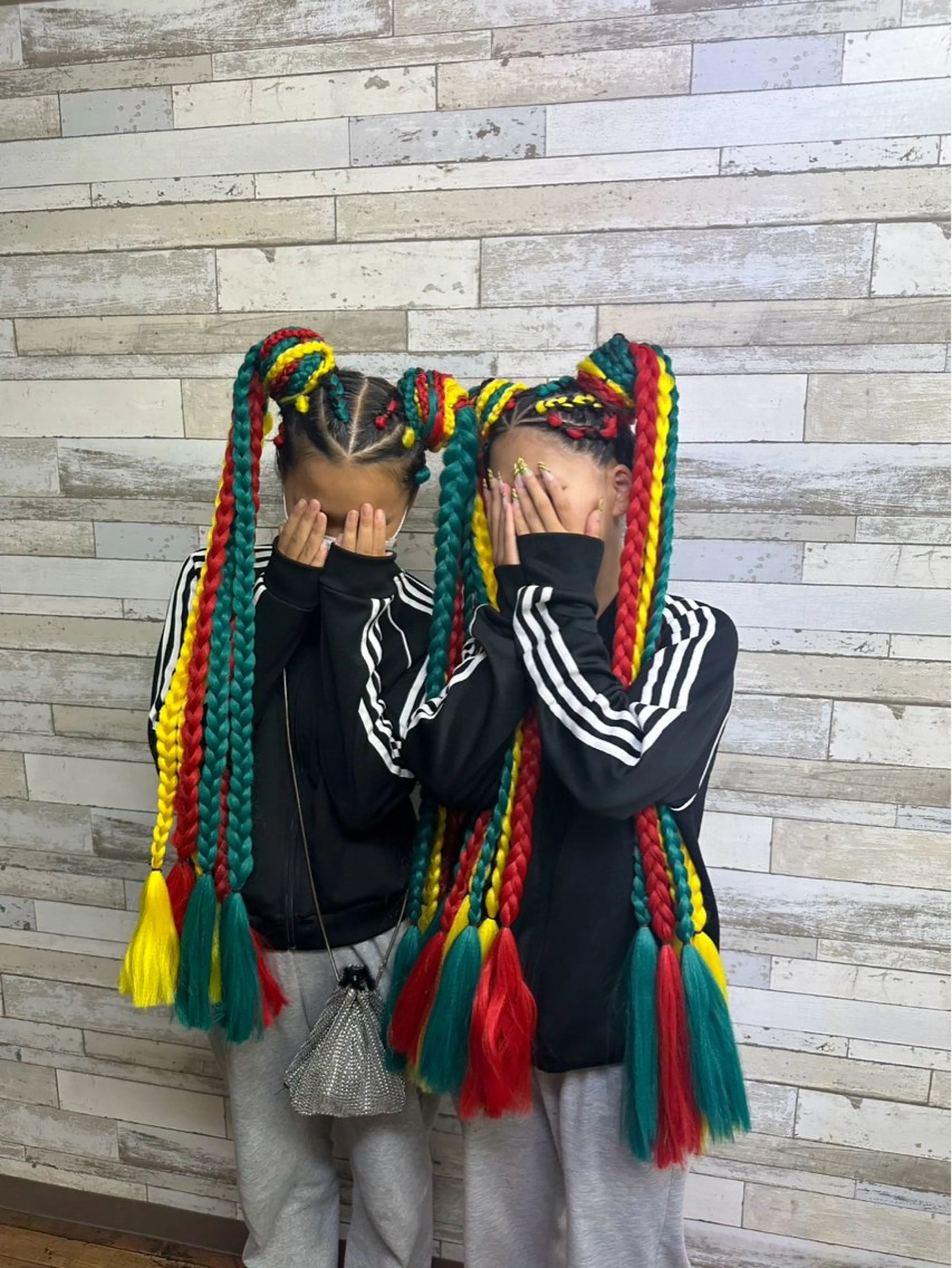 セミロング B-W ⭐️REIKOのヘアスタイル