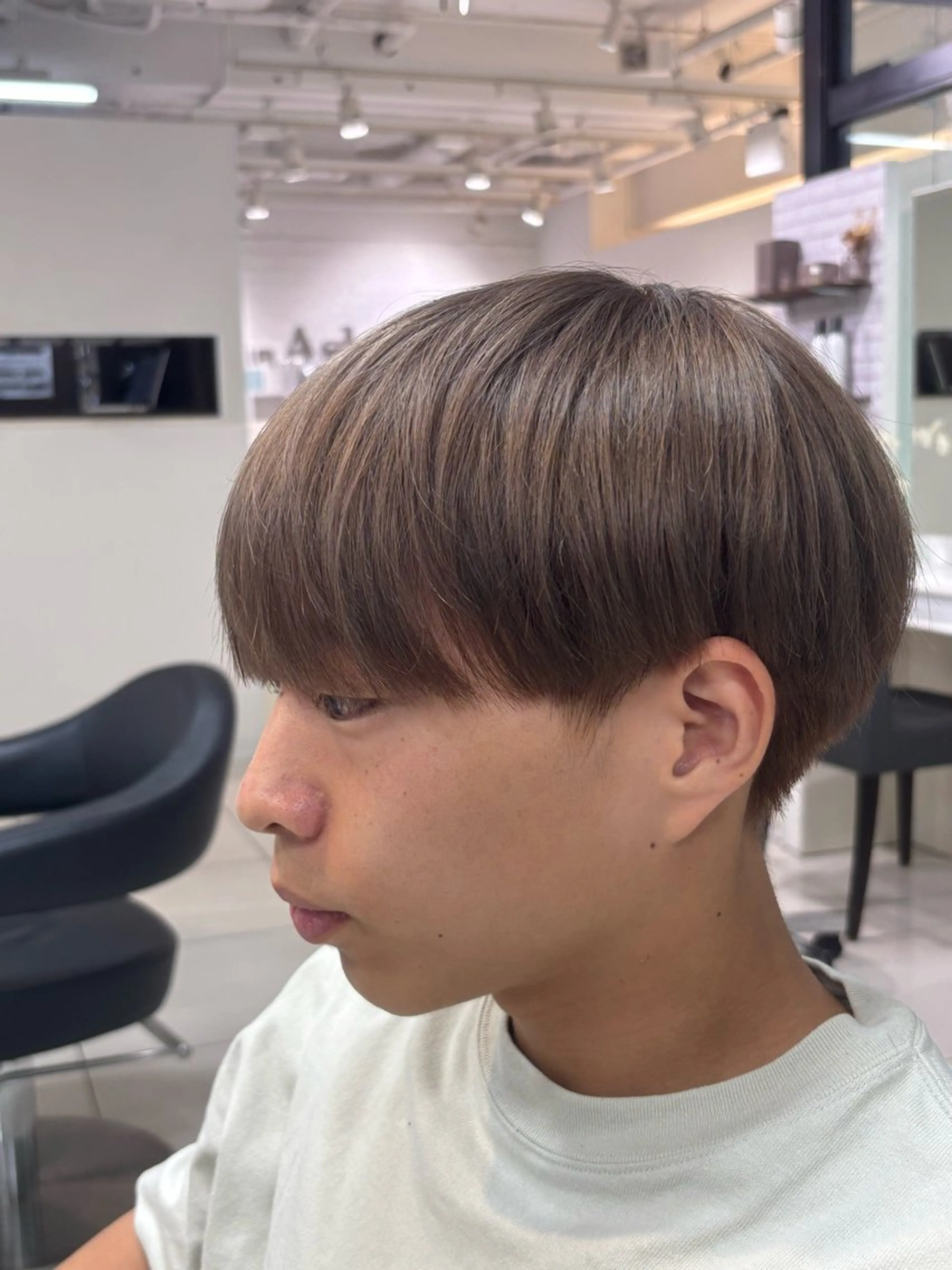 メンズ ヘアカラー メンズカラー 💎Reoのヘアスタイル