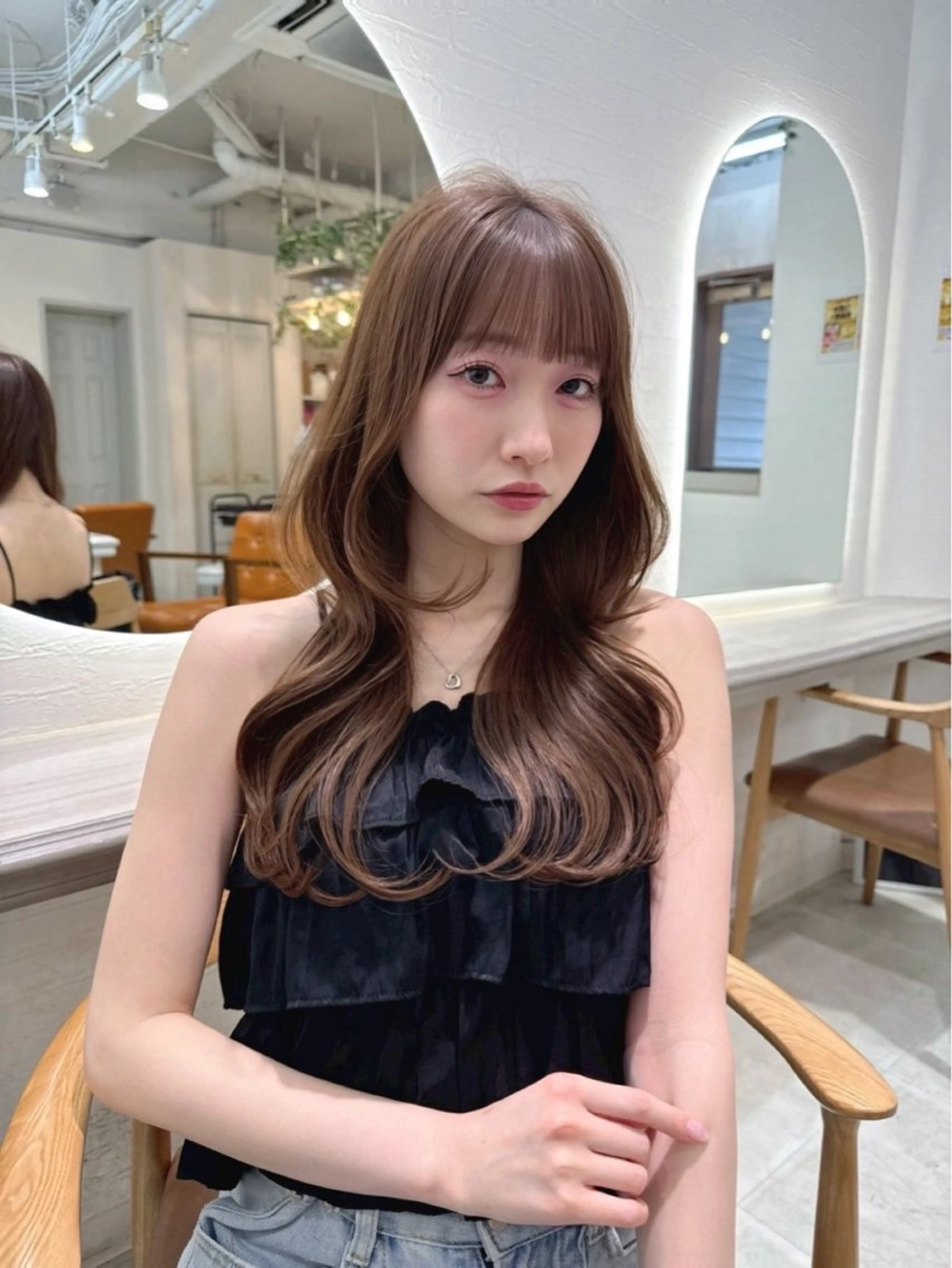 ロング 🎀ゆうな/艶髪/ 透明感カラー🎀のヘアスタイル