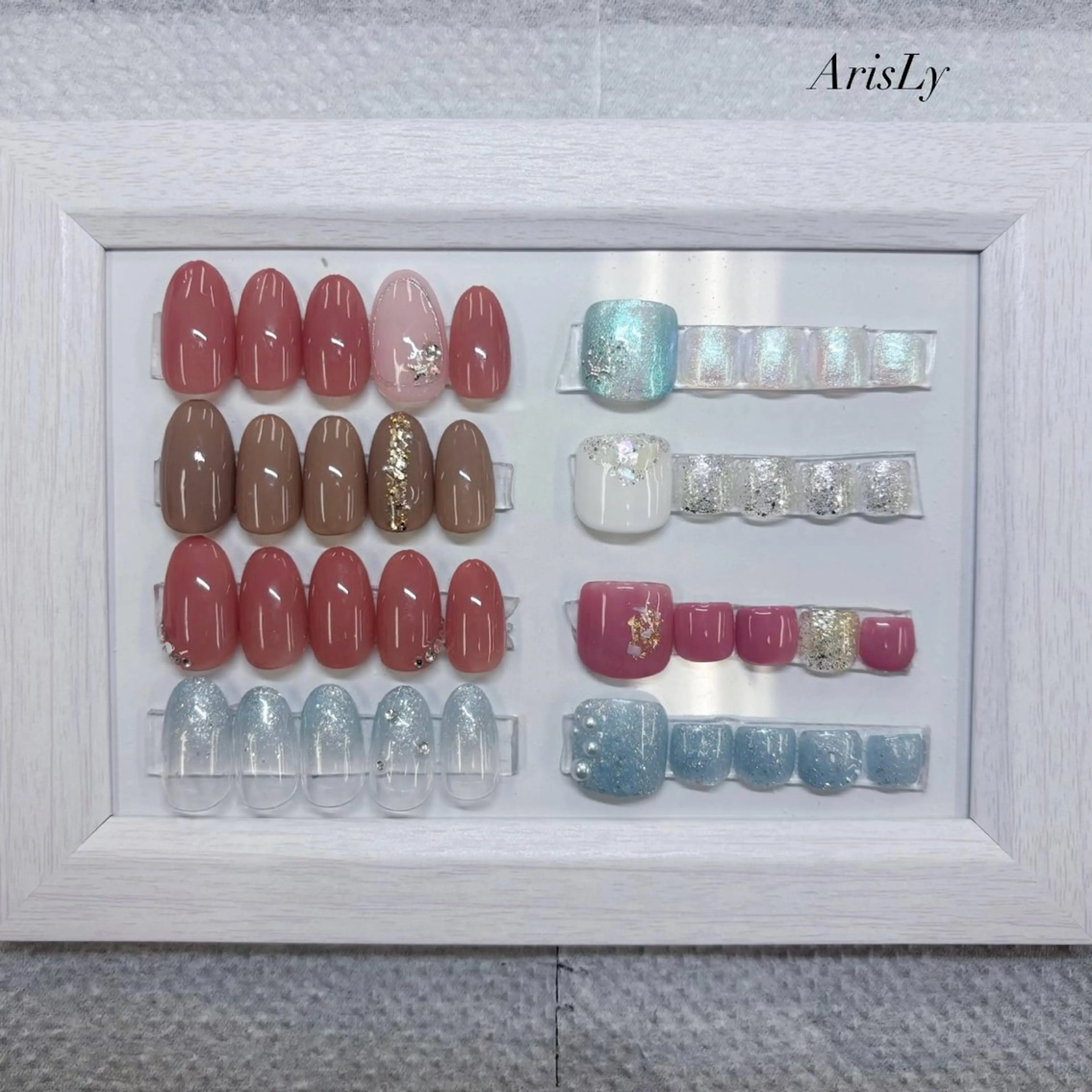 ネイル フットネイル ArisLy /yunaのネイルデザイン