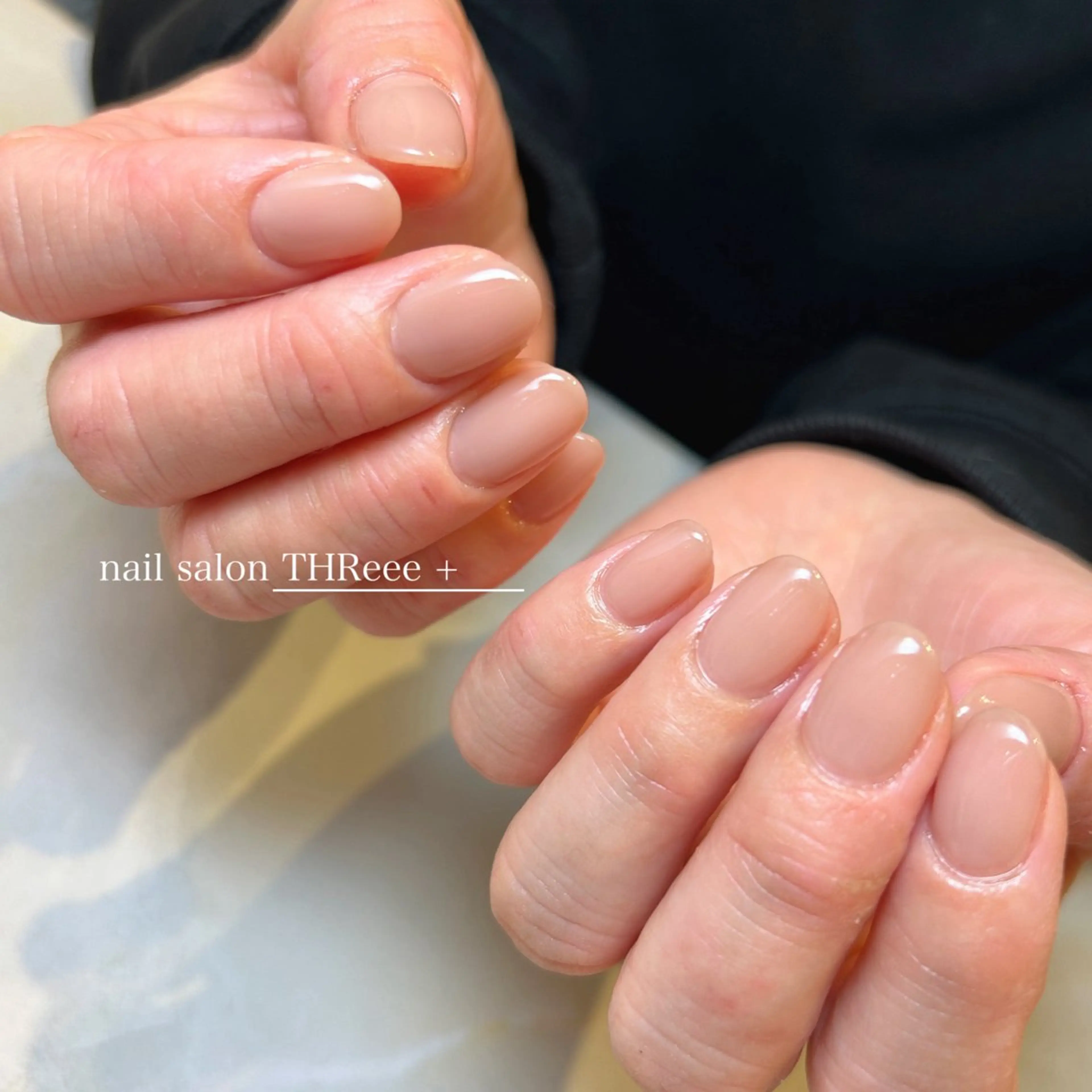 ネイル ワンカラーネイル THReee+ ericoのネイルデザイン