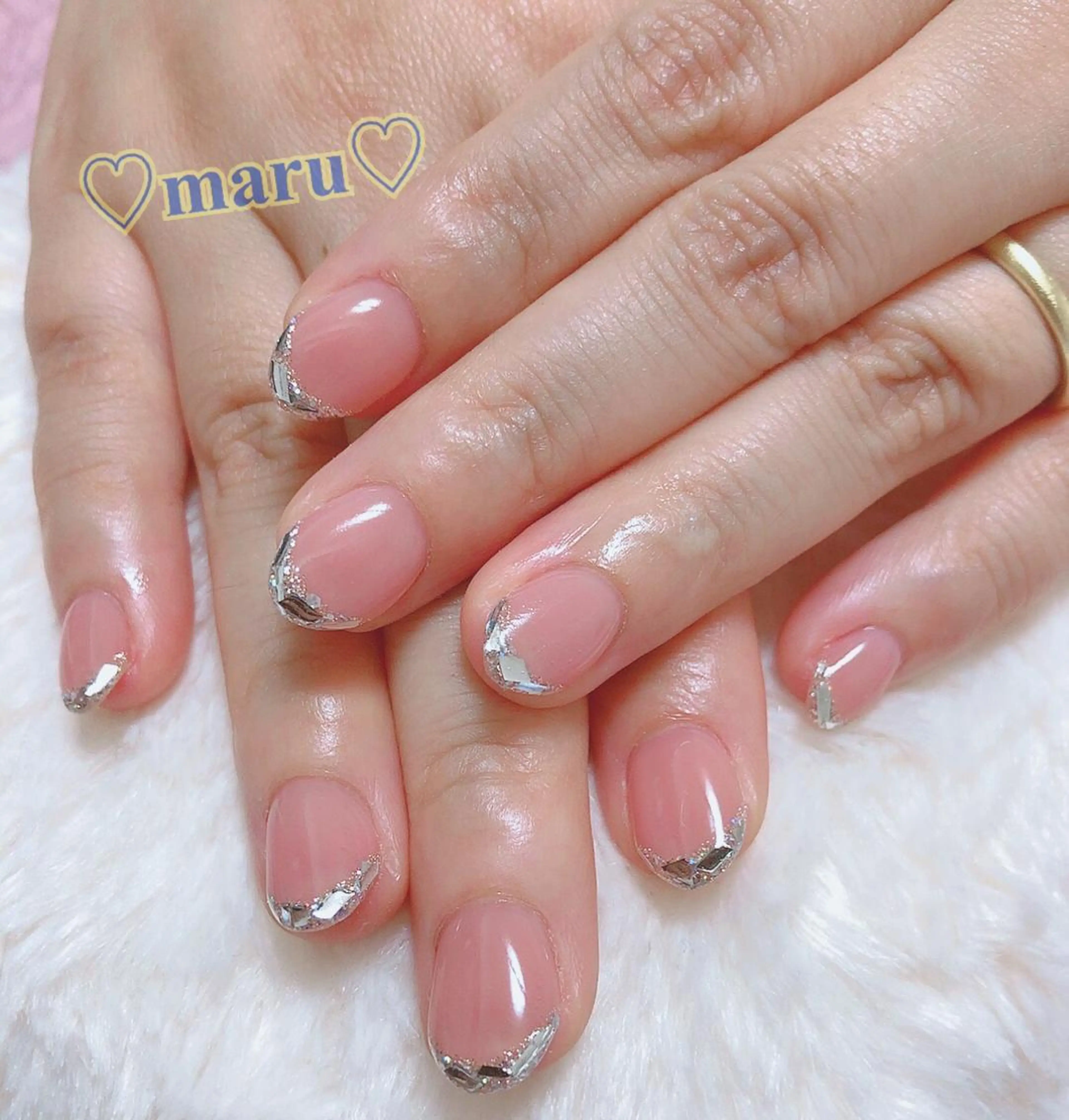 ネイル ハンドネイル フットネイル まるみ ♡のネイルデザイン