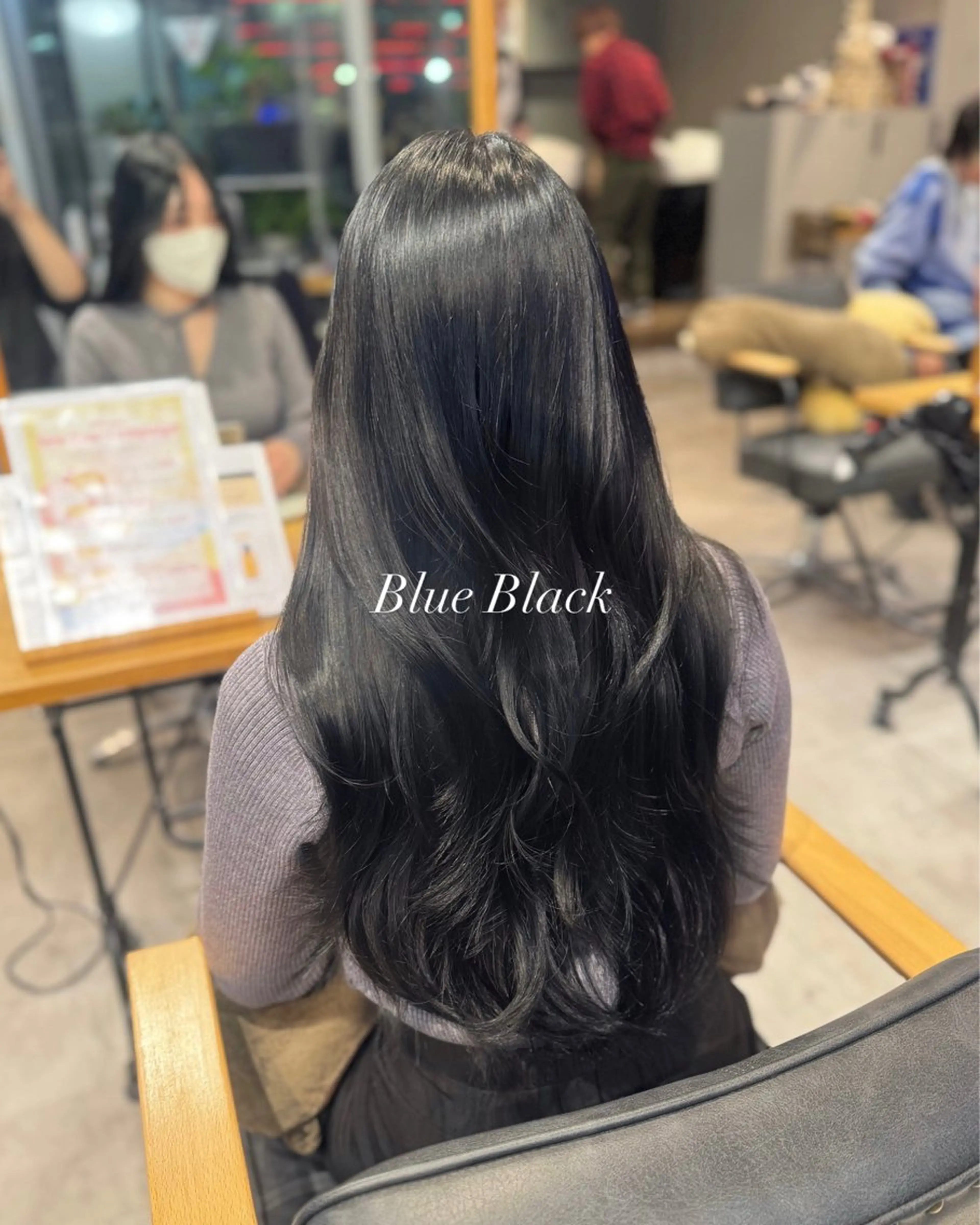 ロング 宮本 優のヘアスタイル