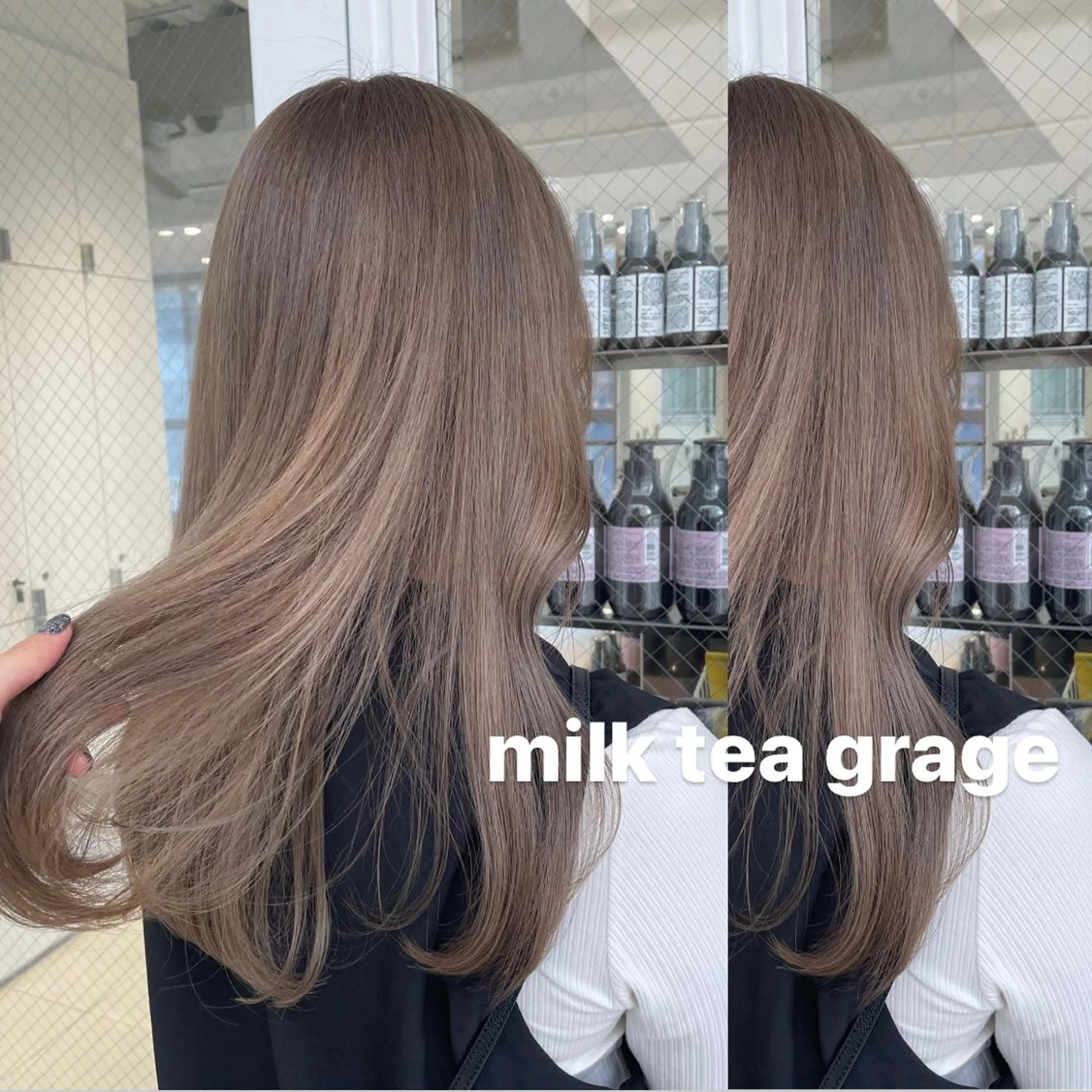 カラー 《暖色/韓国hair 》🇰🇷桑原ユキネのヘアスタイル