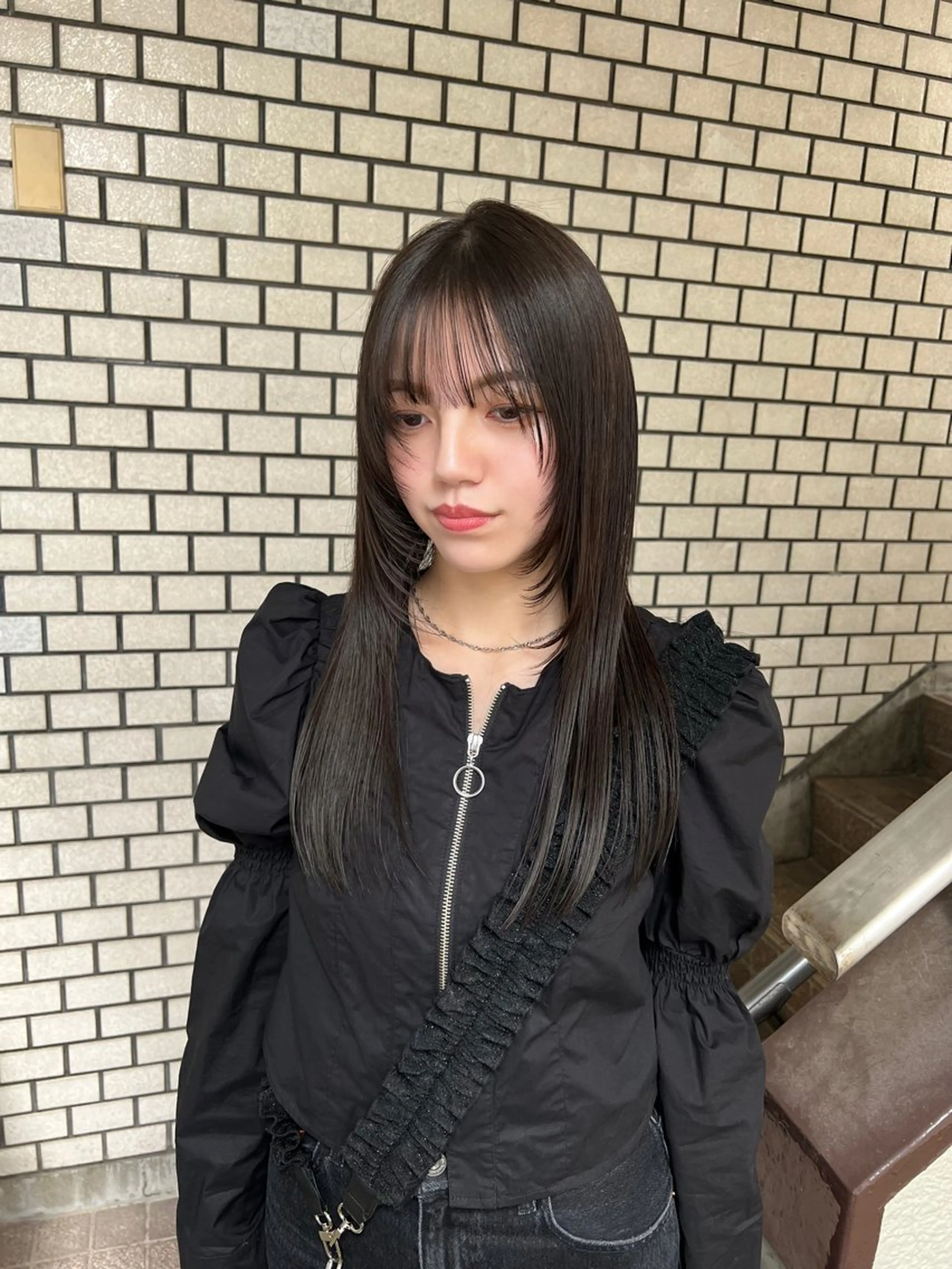 ロング まろやか透明感カラー ♡MANAのヘアスタイル