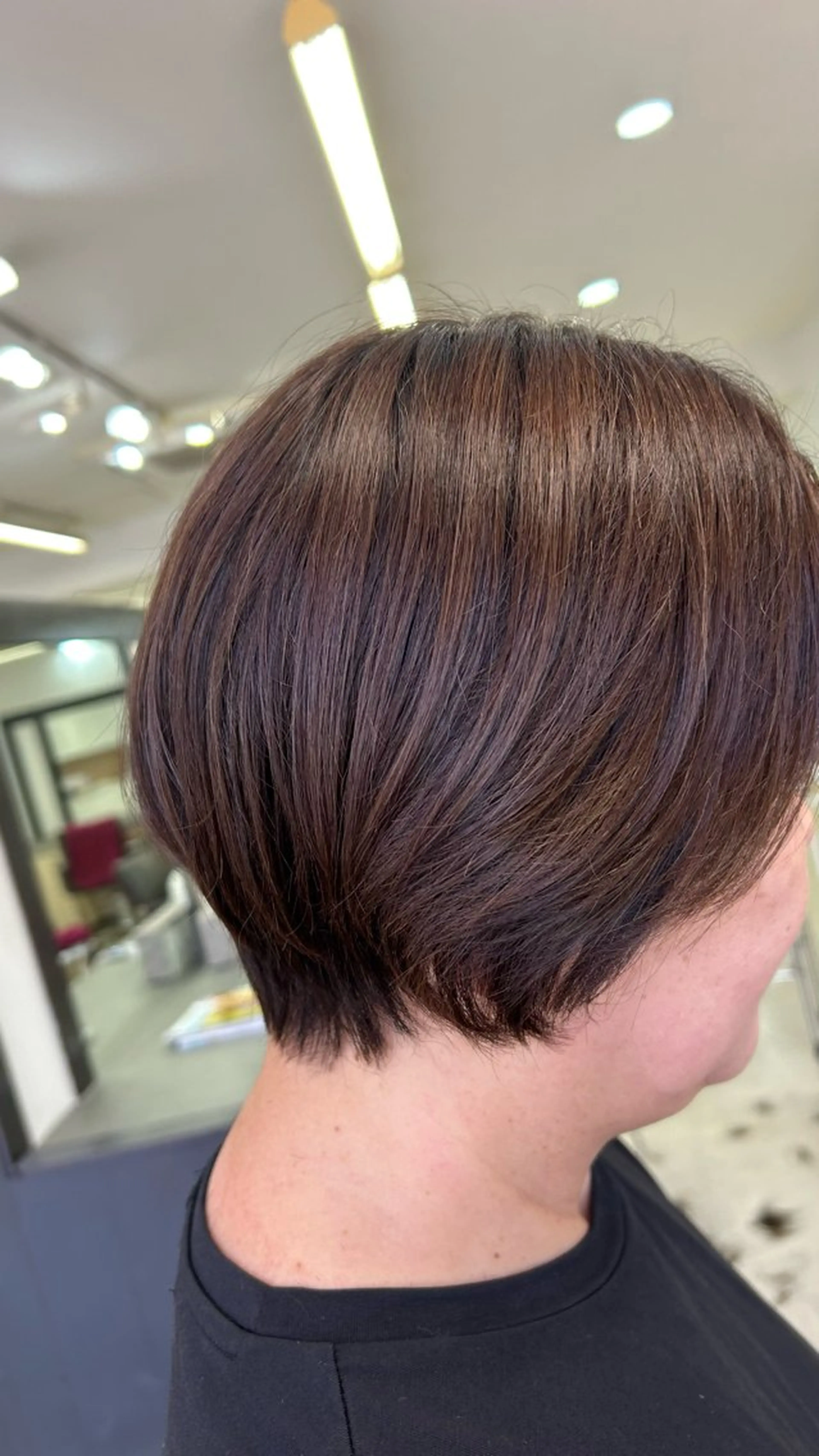 ショート ❄️艶カラー/レイヤ ー/ボブ/mao❄️のヘアスタイル