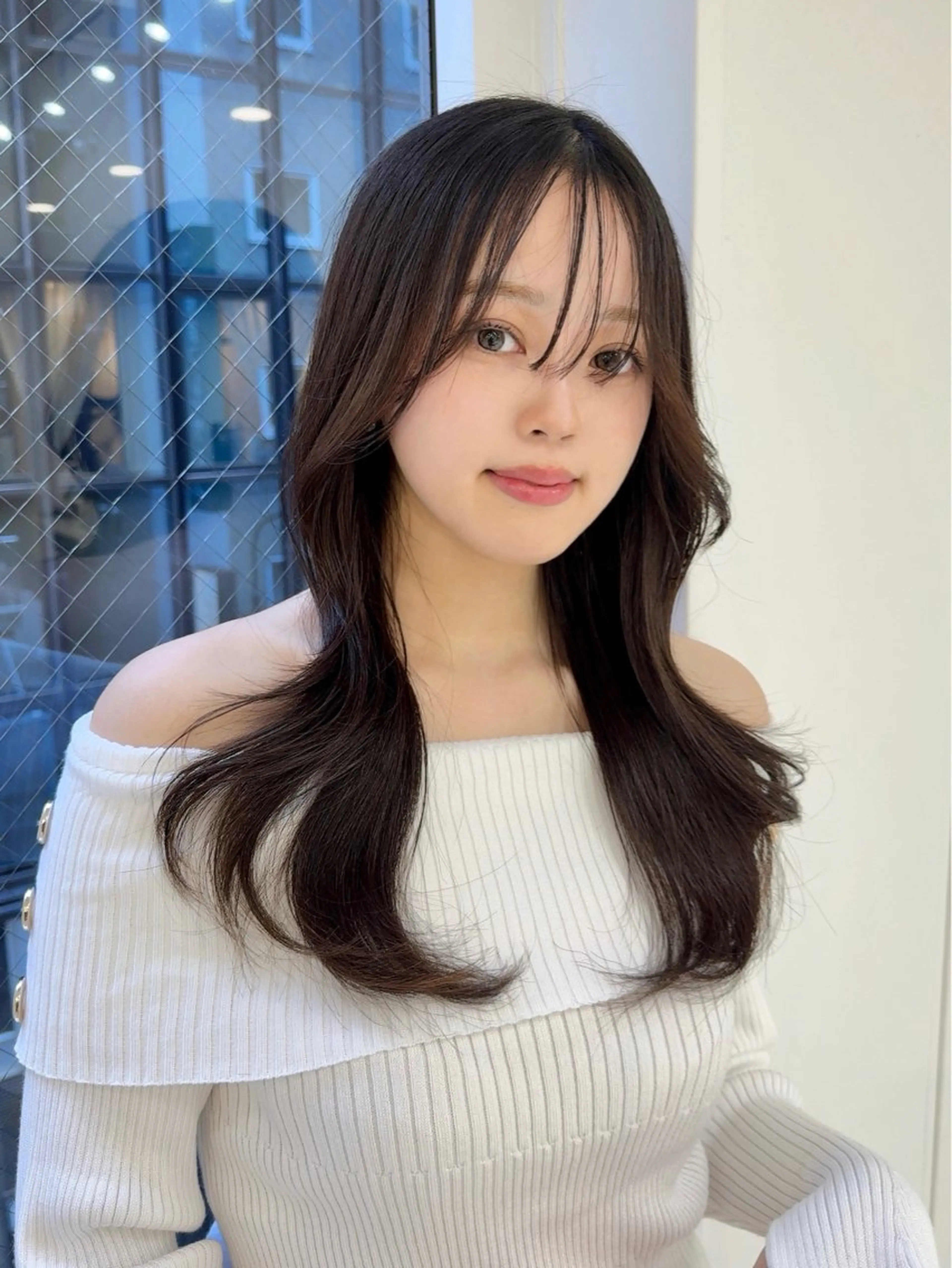 ロング カット ヘアカラー トリートメント 髪質改善/艶髪 MINAMIのヘアスタイル