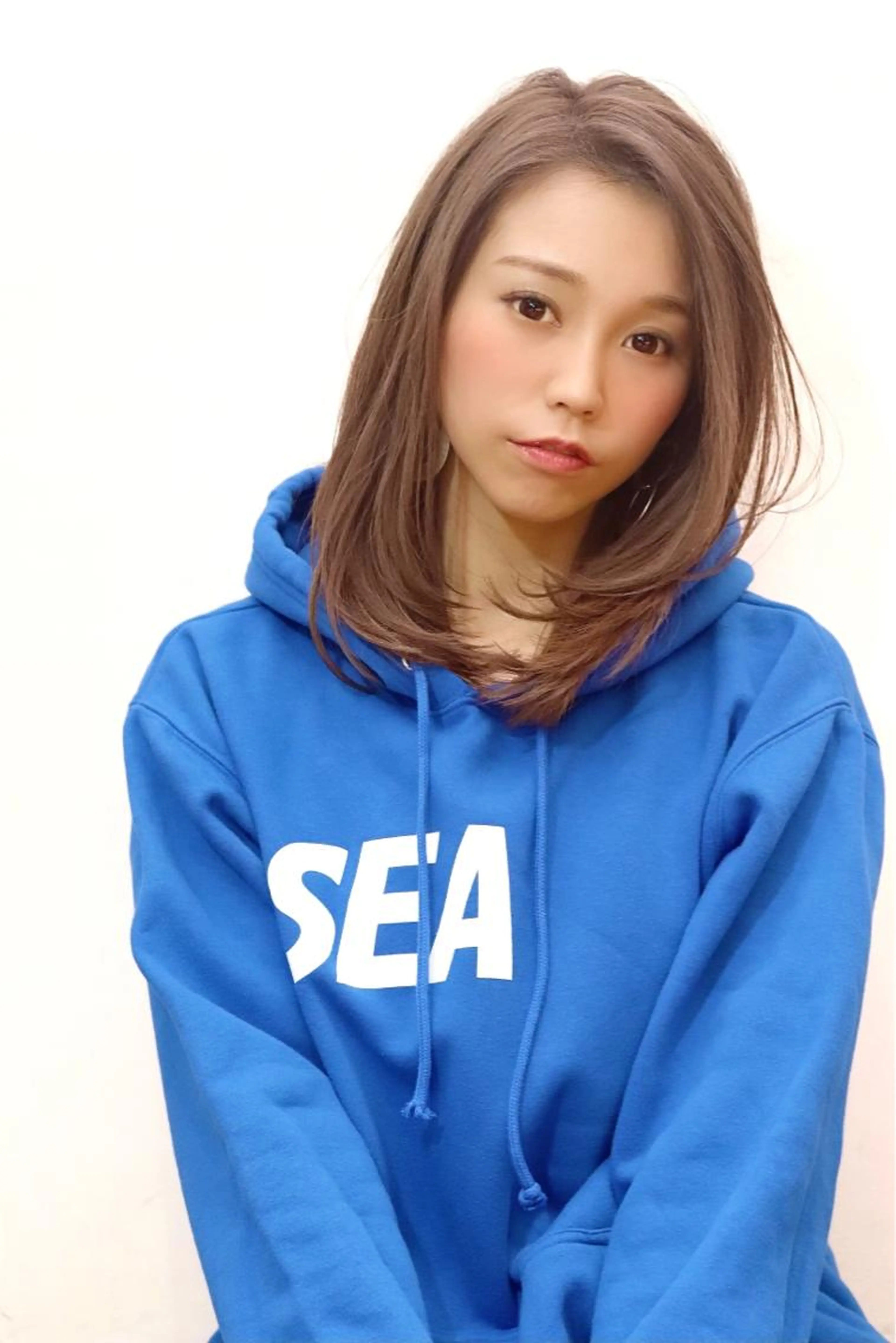 〈デザインカラー〉インナーケアブリーチ(1回)+フルカラー＋2STEPトリートメント✂️ロング料金0円の写真