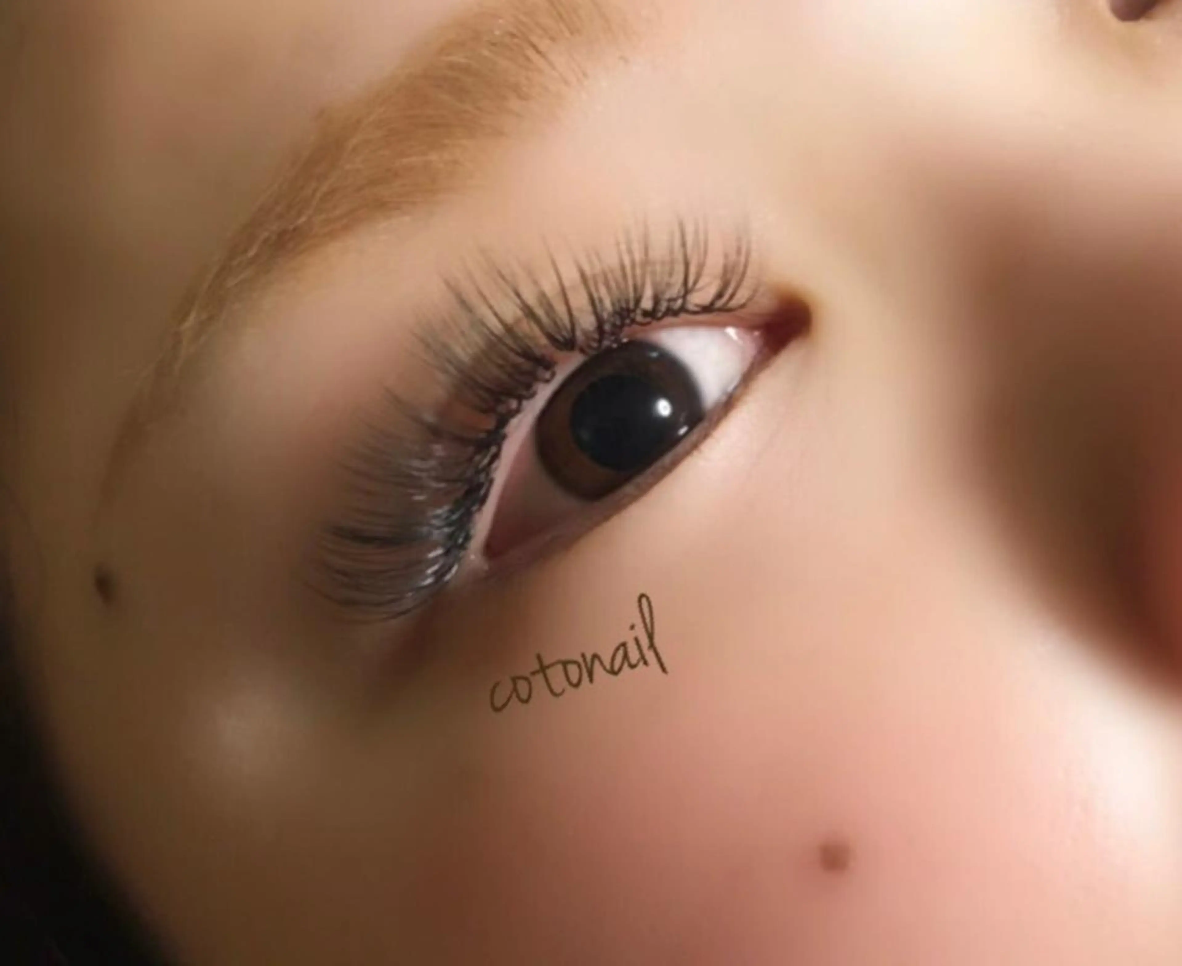 マツエク・マツパ 付け放題 ボリュームラッシュ ツメトマツゲ .のネイルデザイン