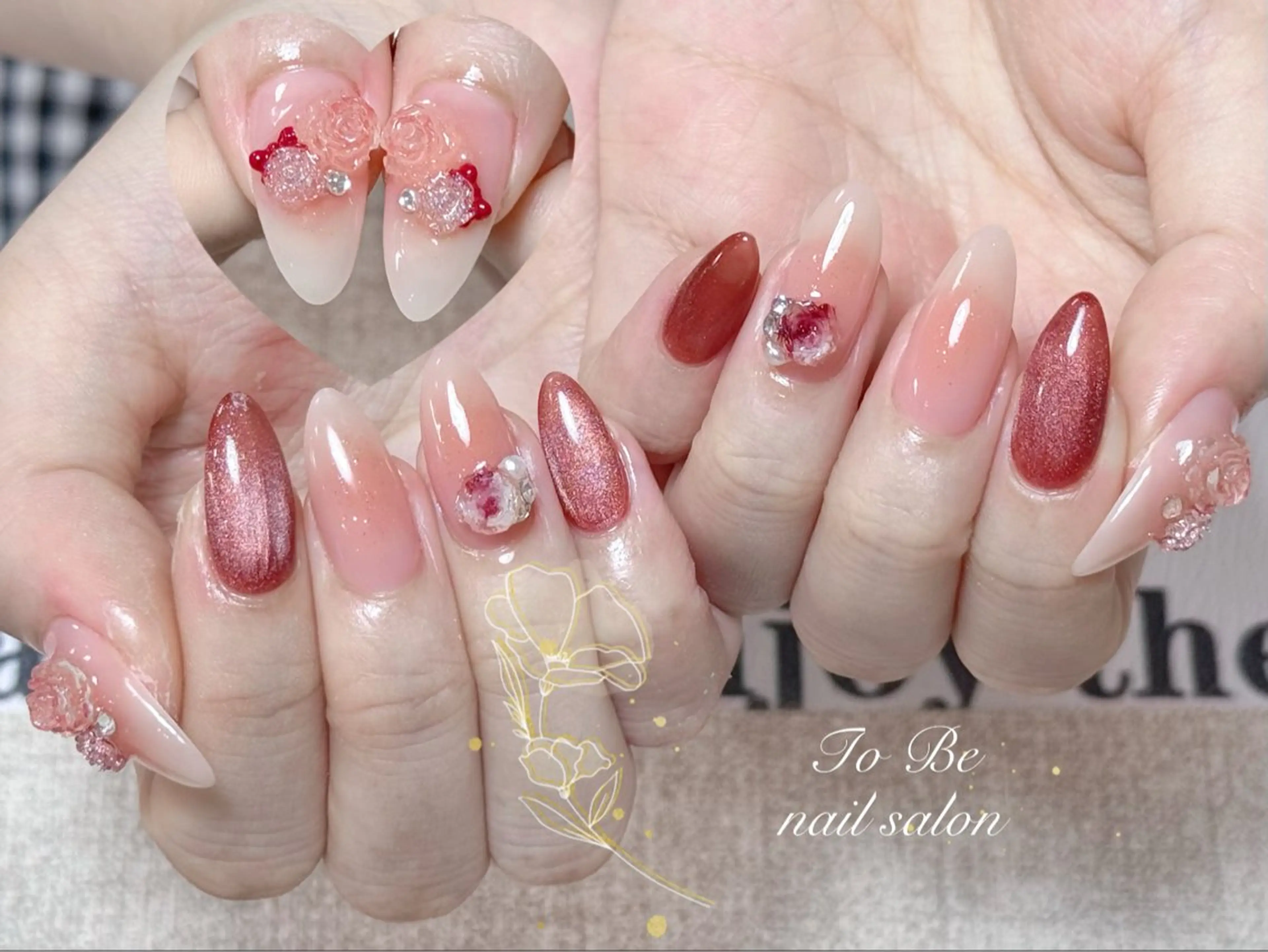 ネイル ハンドネイル Nail Salon To Be珈月のネイルデザイン