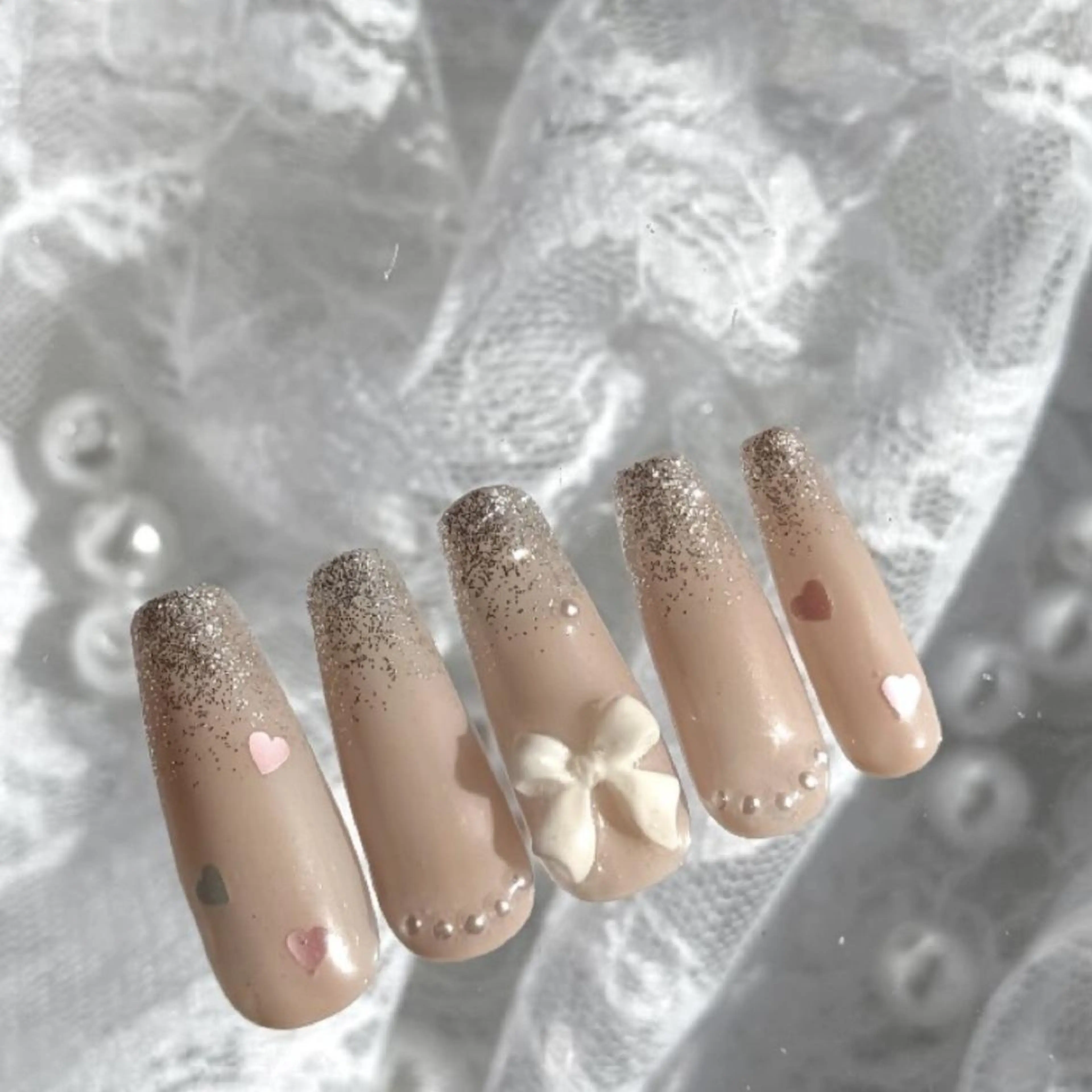 ネイル ワンホンネイル ハンドネイル Aki 💖ゆちたの部屋のネイルデザイン