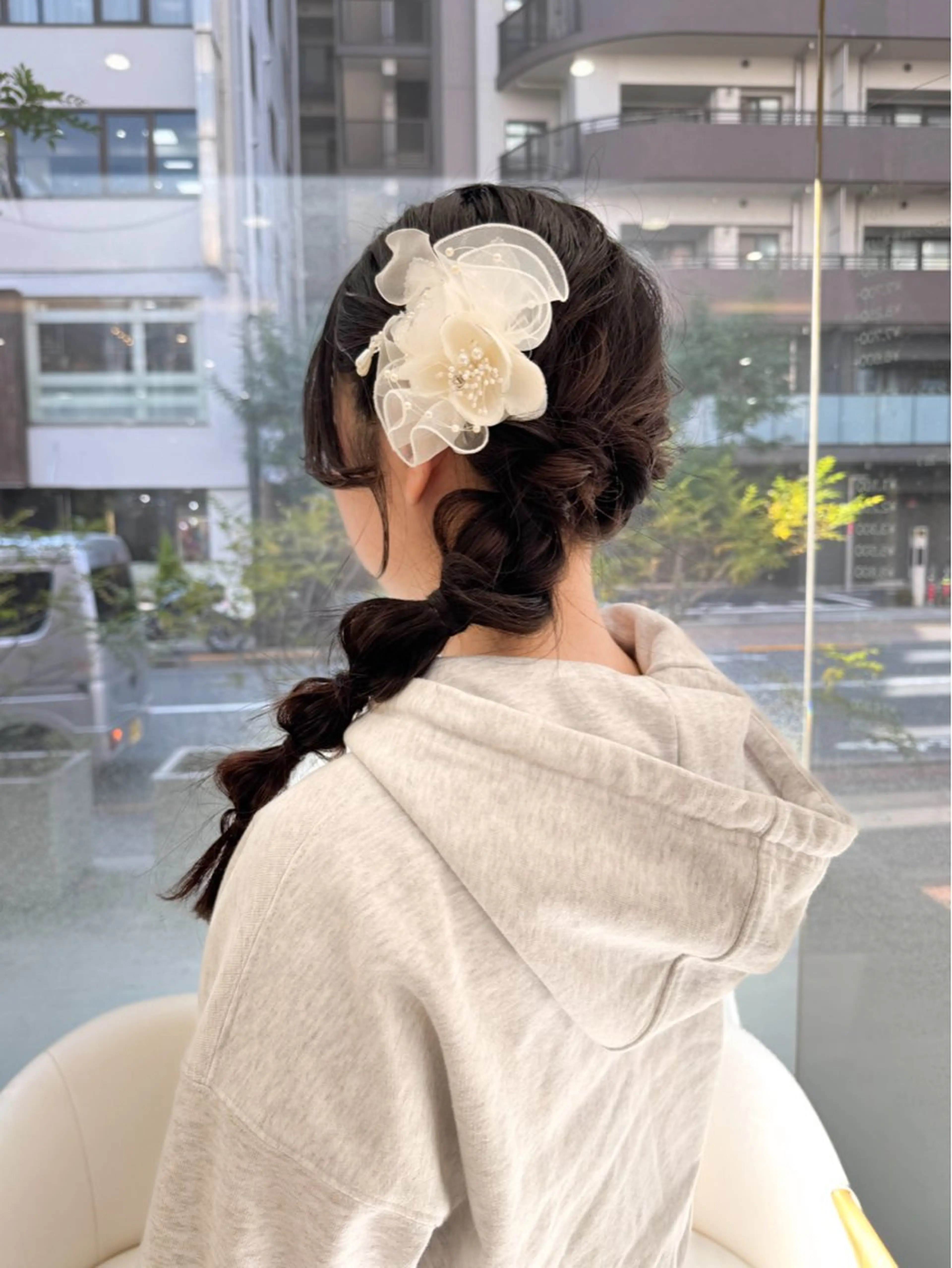 ミディアム ヘアアレンジ ヘアセット Seeknext // Rukaのヘアスタイル