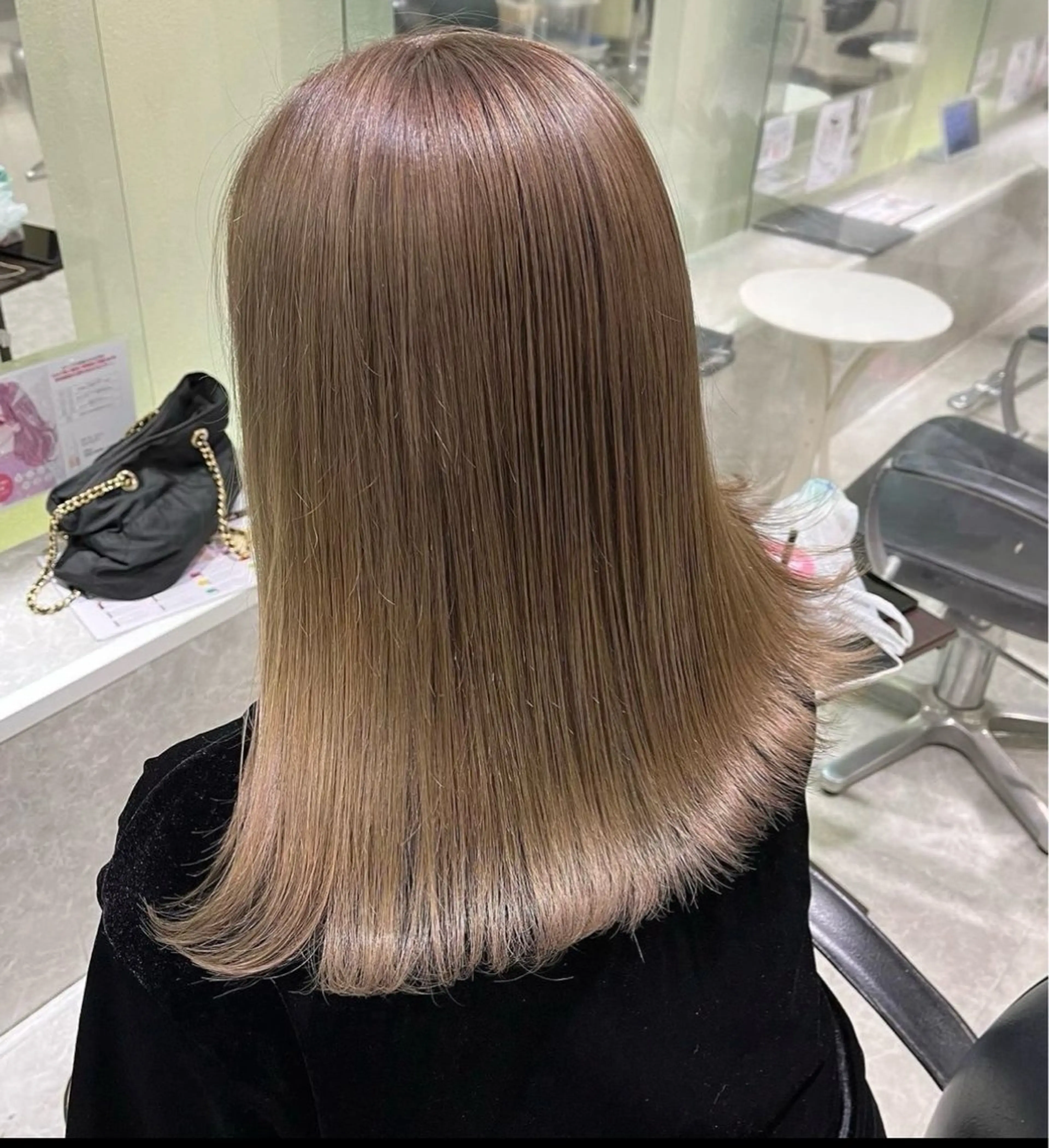 ミディアム ヘアカラー トリートメント 高須賀 愛琉のヘアスタイル