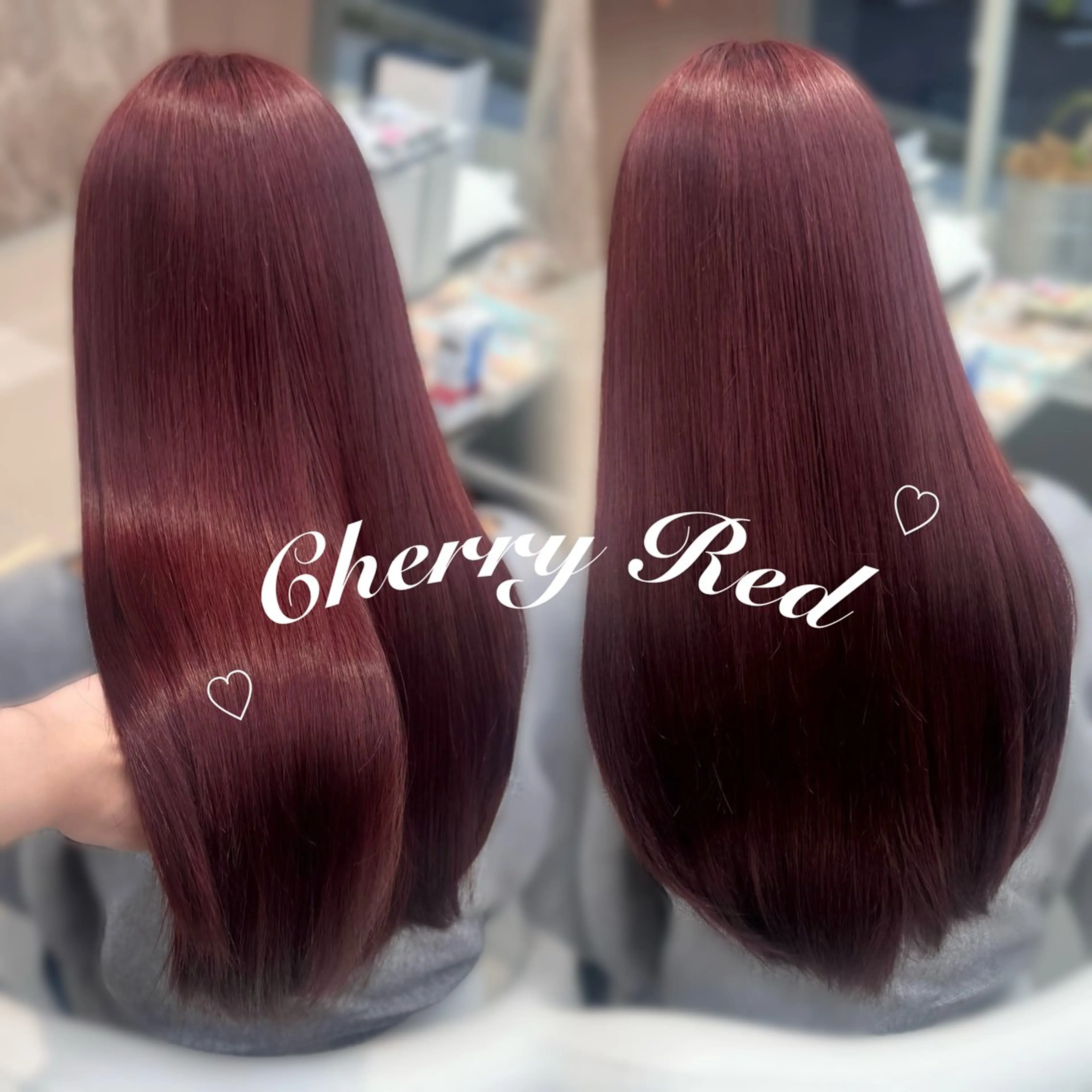 ロング カラー ヘアカラー 暖色カラー🎀🎶 田辺 樹里のヘアスタイル