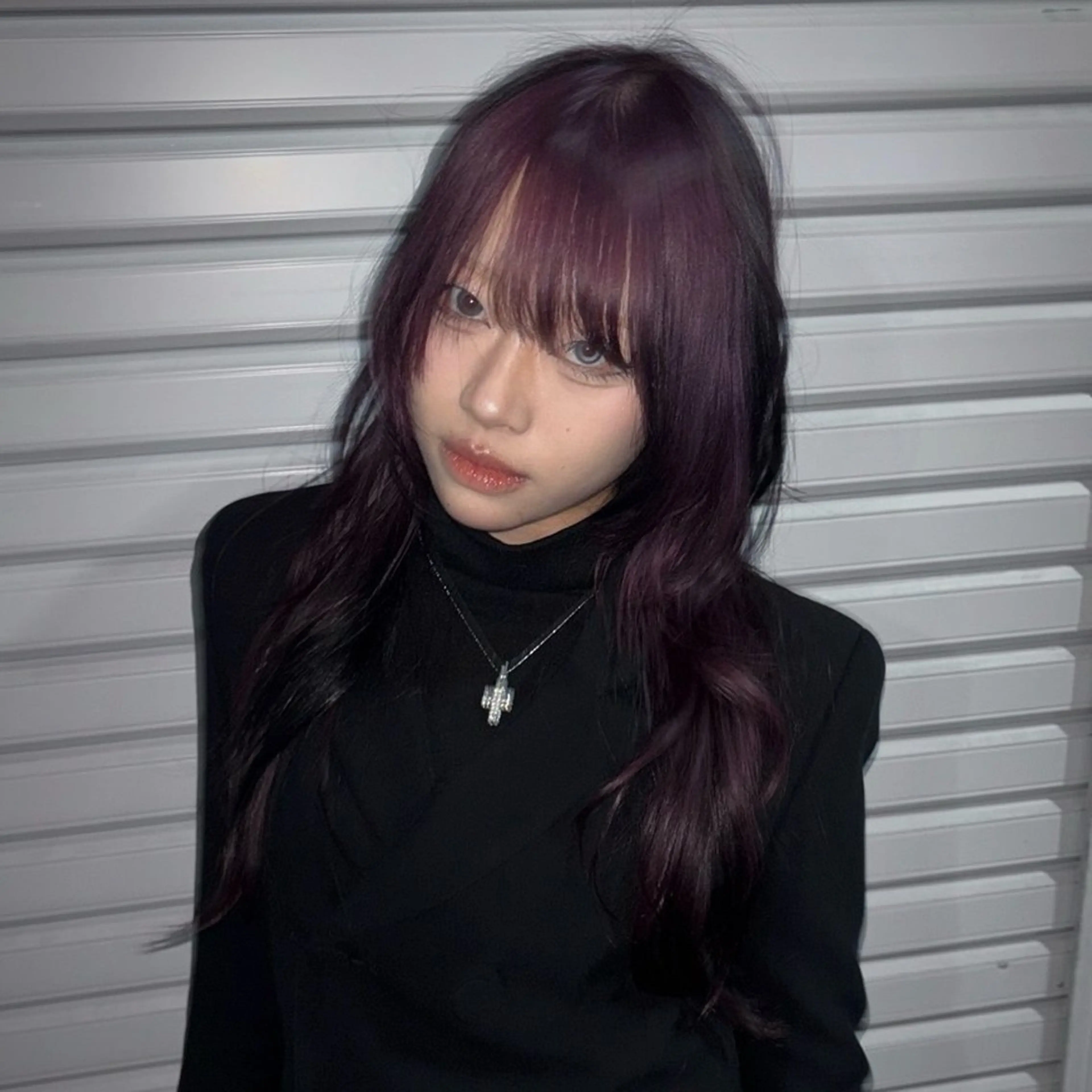 ロング ヘアカラー ORGN.所属・にちか /似合う個性派カラーのヘアスタイル