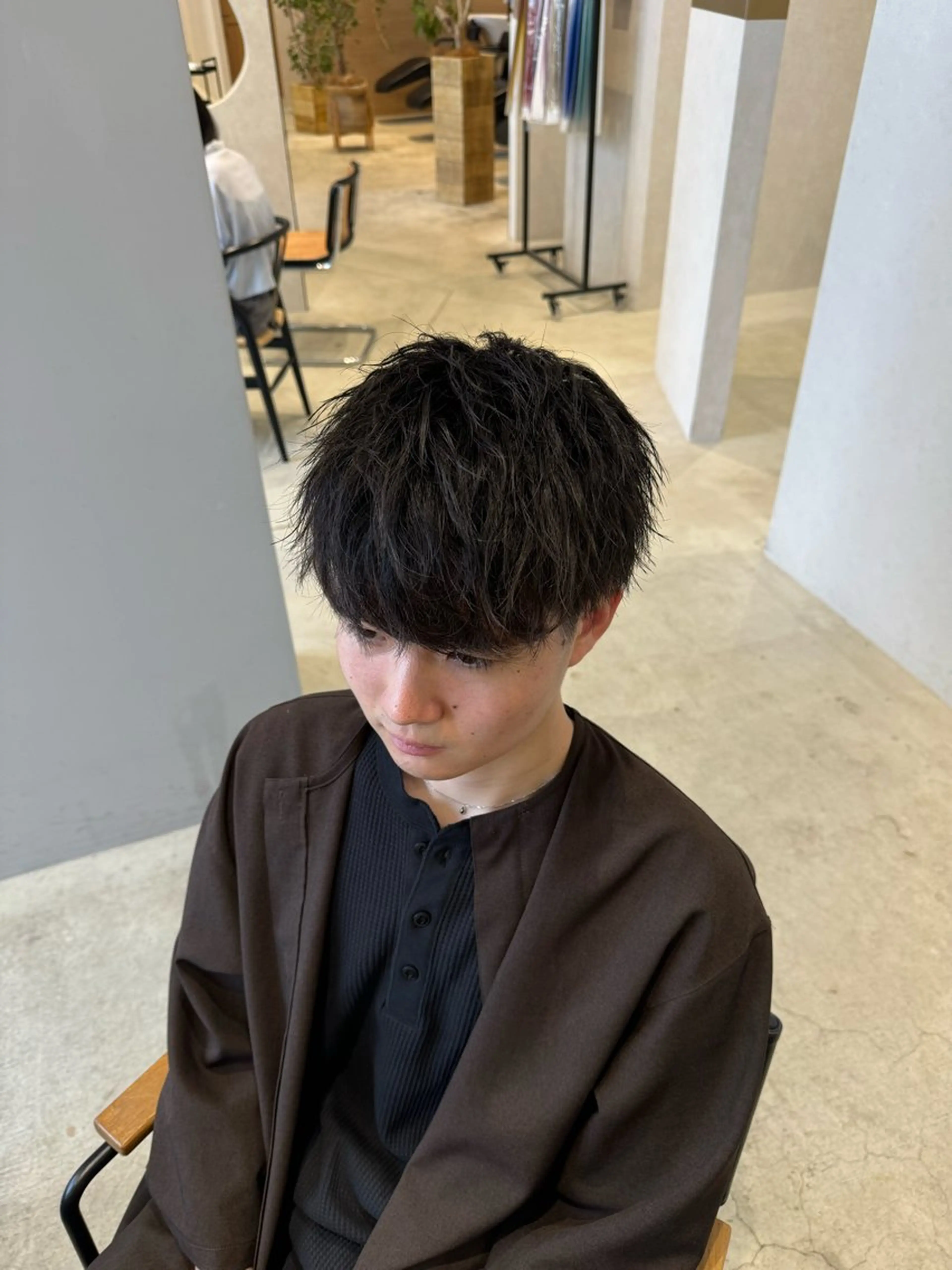 メンズ カット 保坂 瞭のヘアスタイル