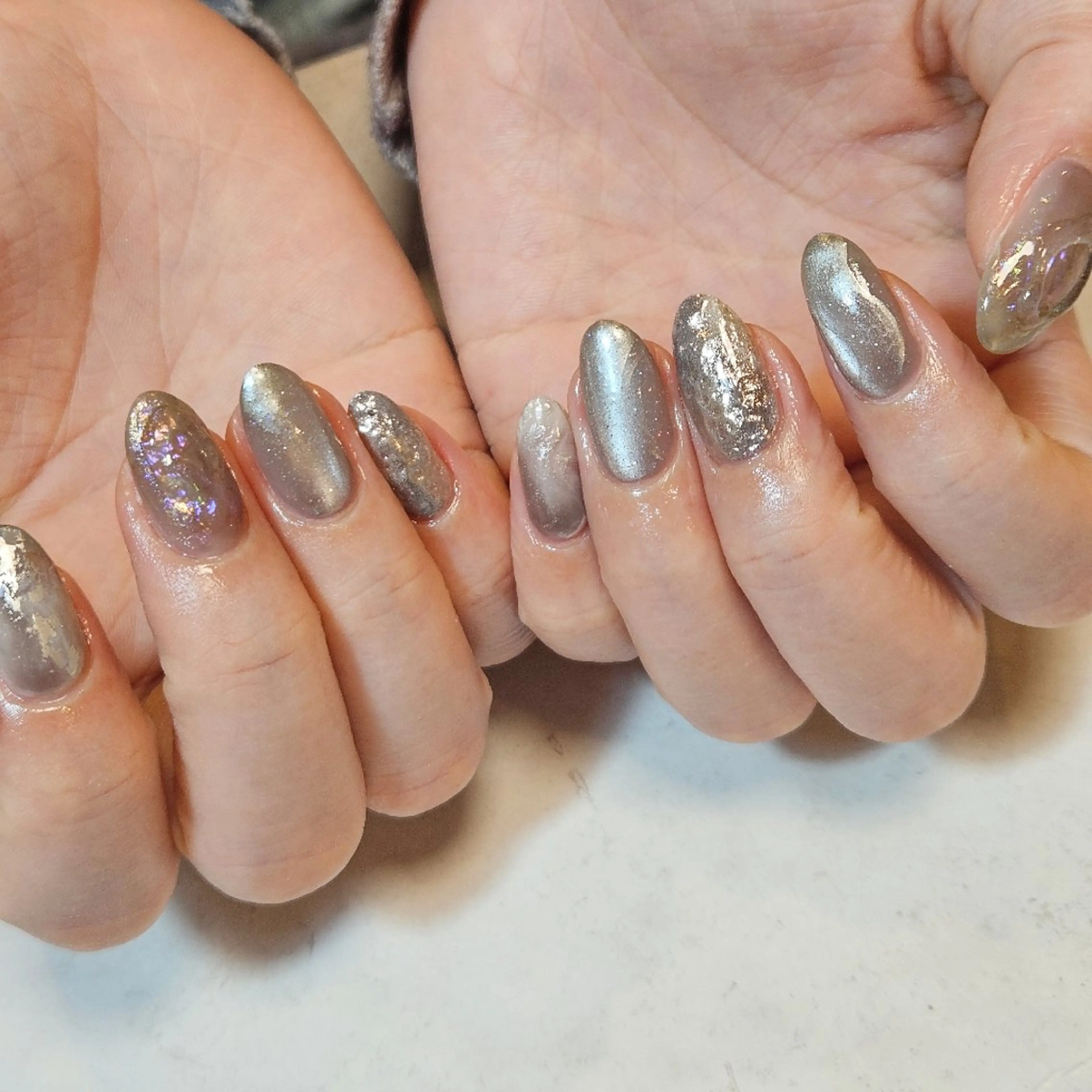 ネイル ニュアンスネイル ハンドネイル Nailsalon manoのネイルデザイン