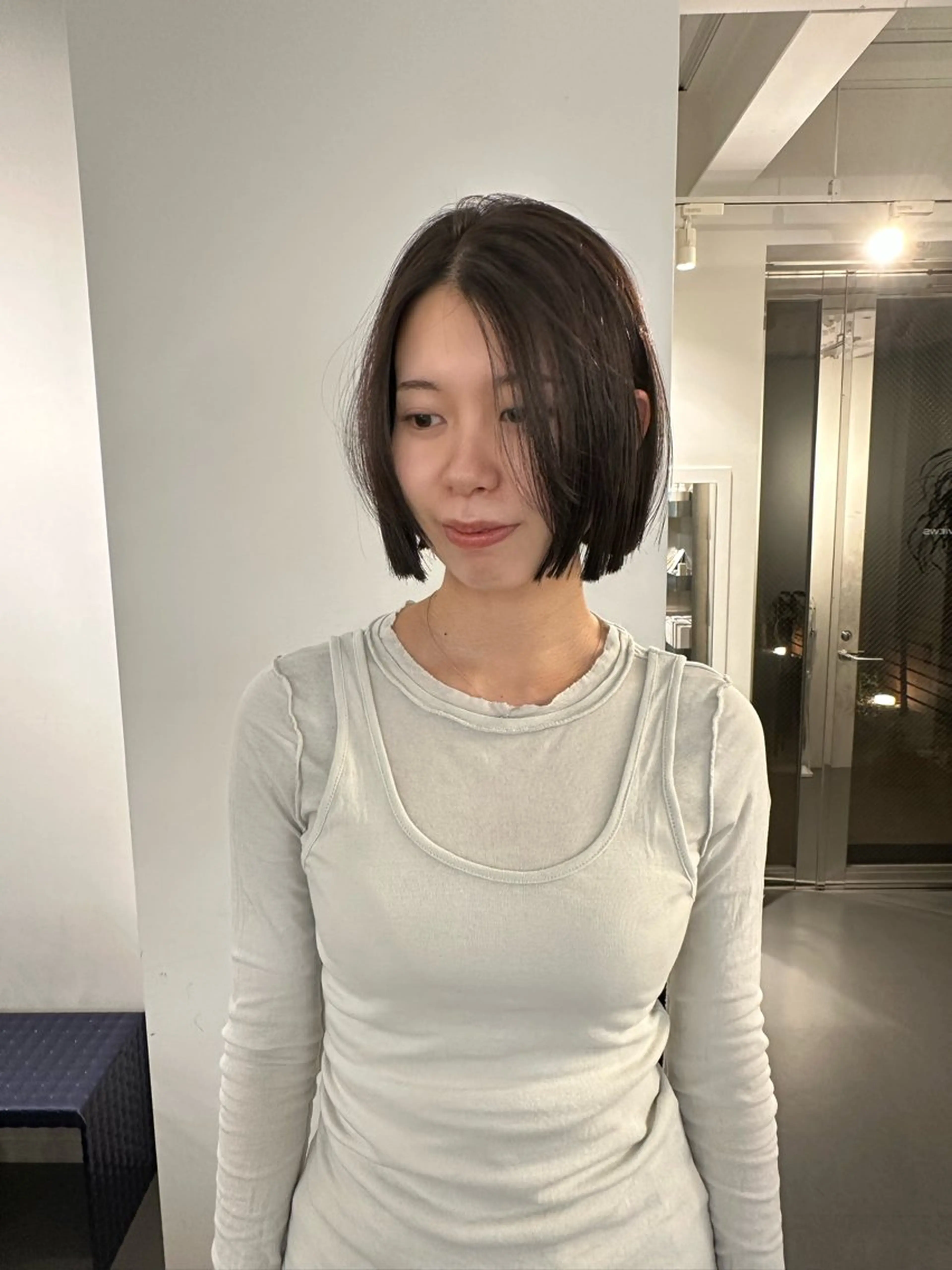 ショート カット ヘアカラー ボブ/似合わせカット /ニュアンスカラーのヘアスタイル