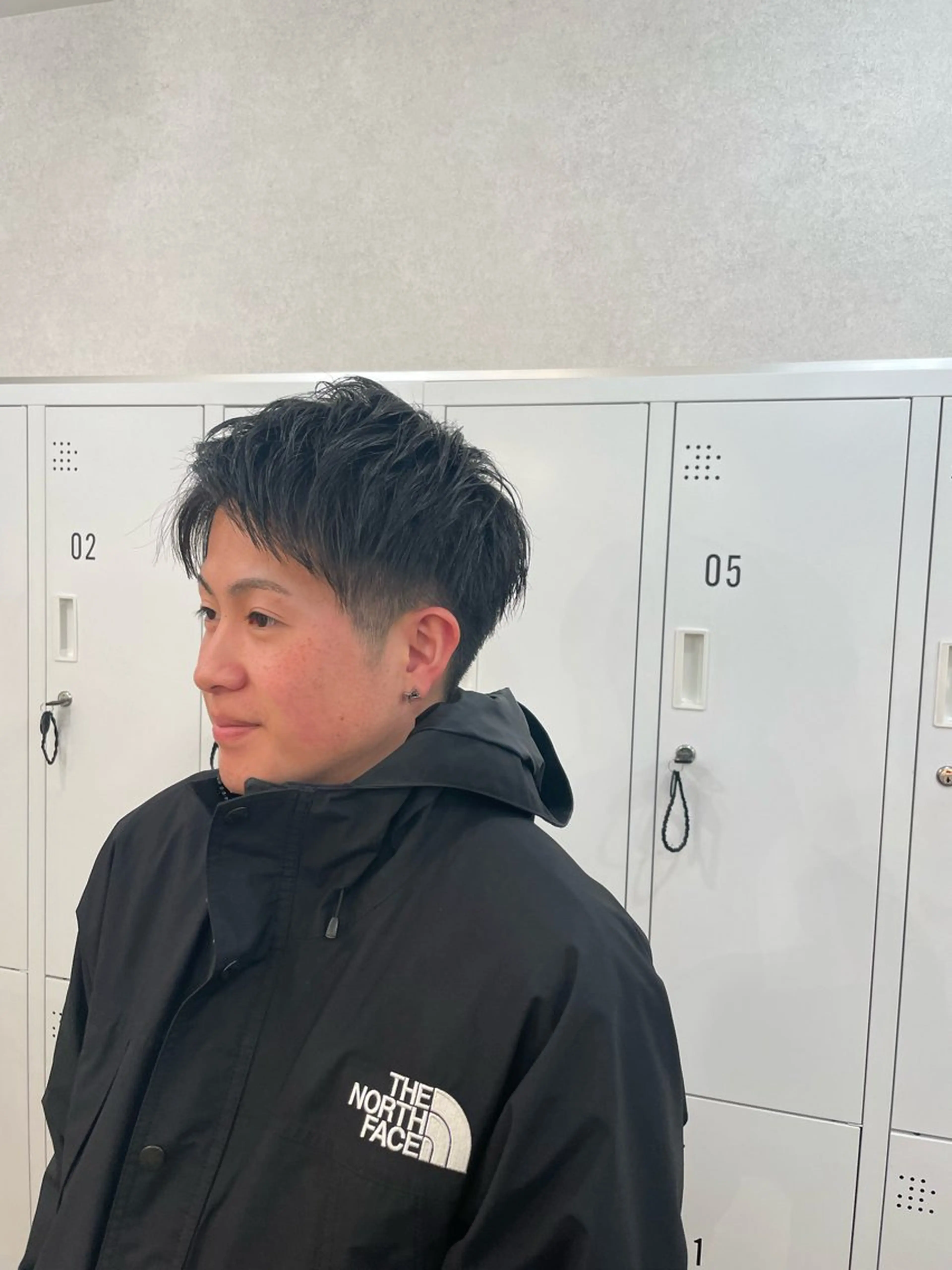 ショート メンズ メンズ就活ヘア ショートヘア 植原 遥夏のヘアスタイル