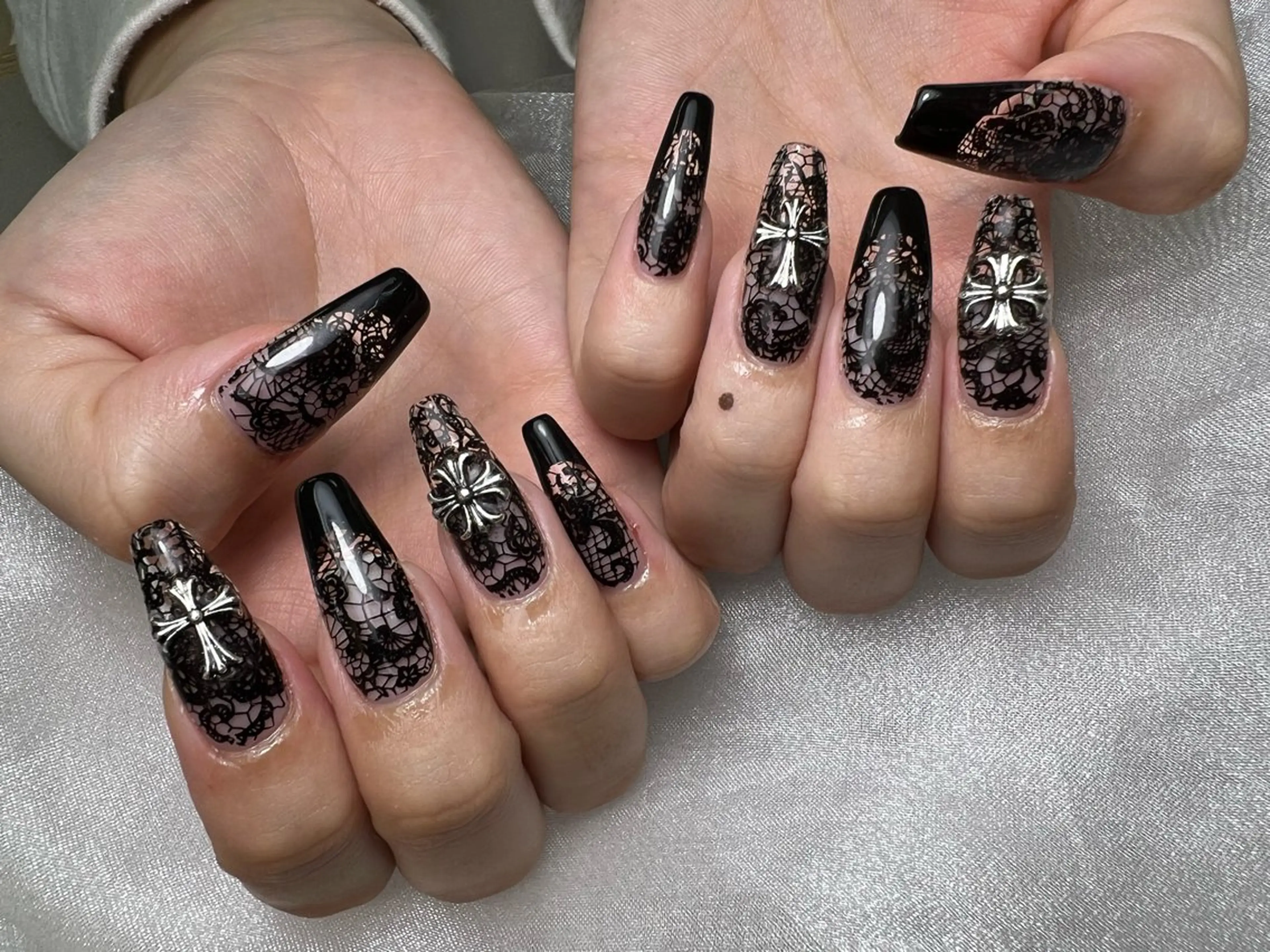 ネイル ハンドネイル Mana‪ ‪·͜· ❤︎‬のネイルデザイン