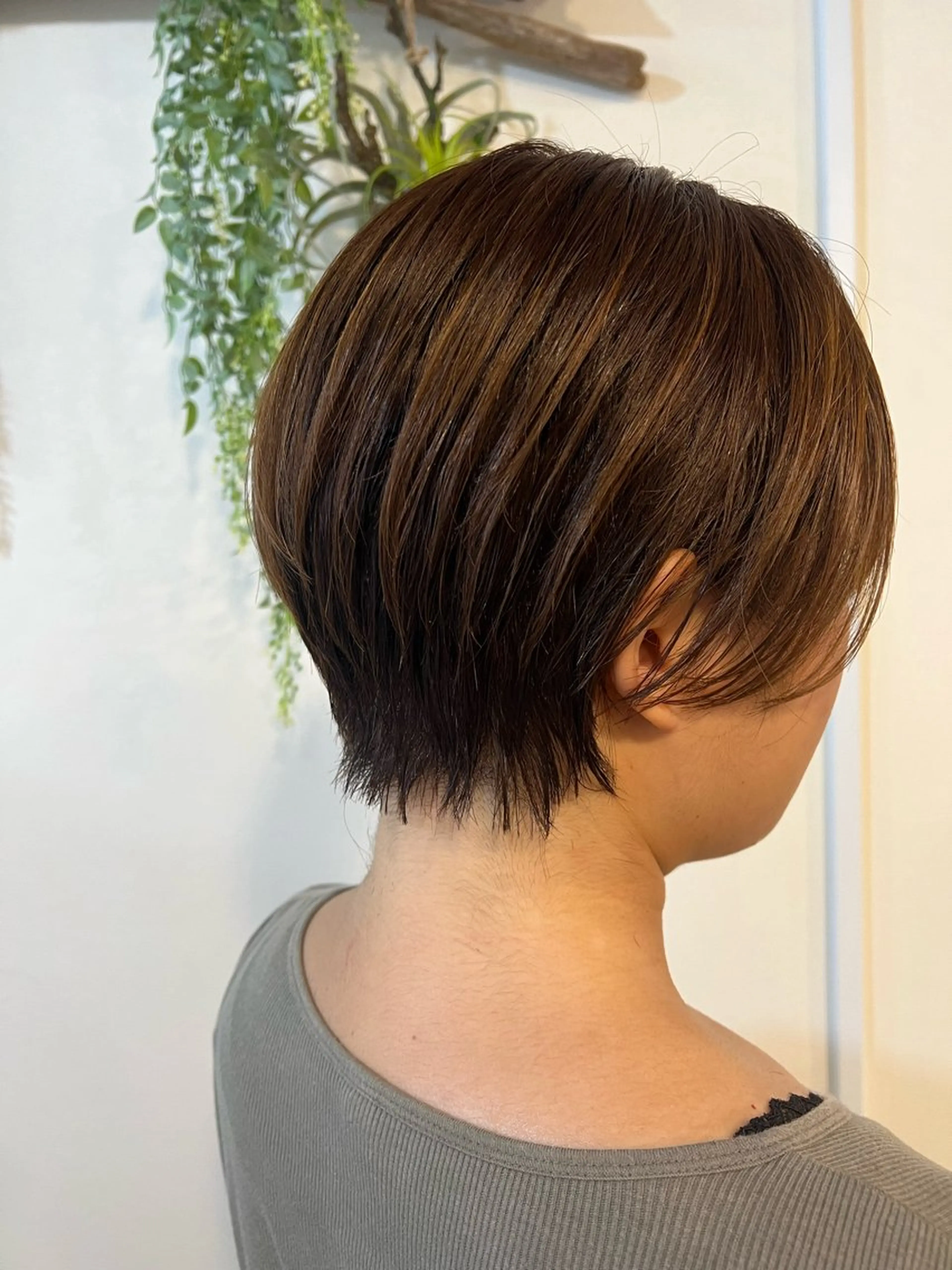 ショート ボブ くびれヘア Sherry/R 三川町 ayakaのヘアスタイル