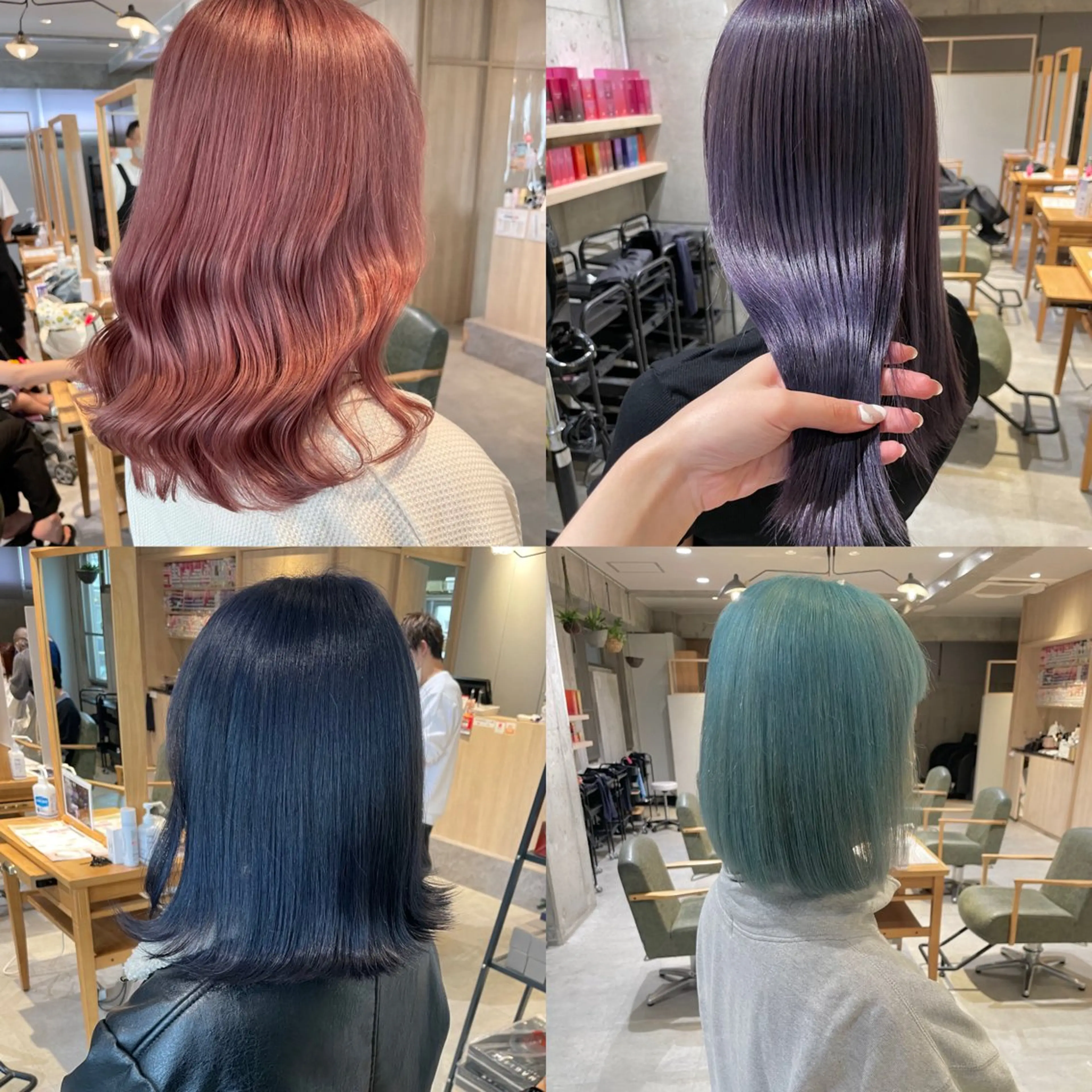 カラー ブリーチ ケアブリーチ ダブルカラー 髪質改善 ヘアカラー オタク美容師🛍/ 酸性ストレート/艶髪のヘアスタイル