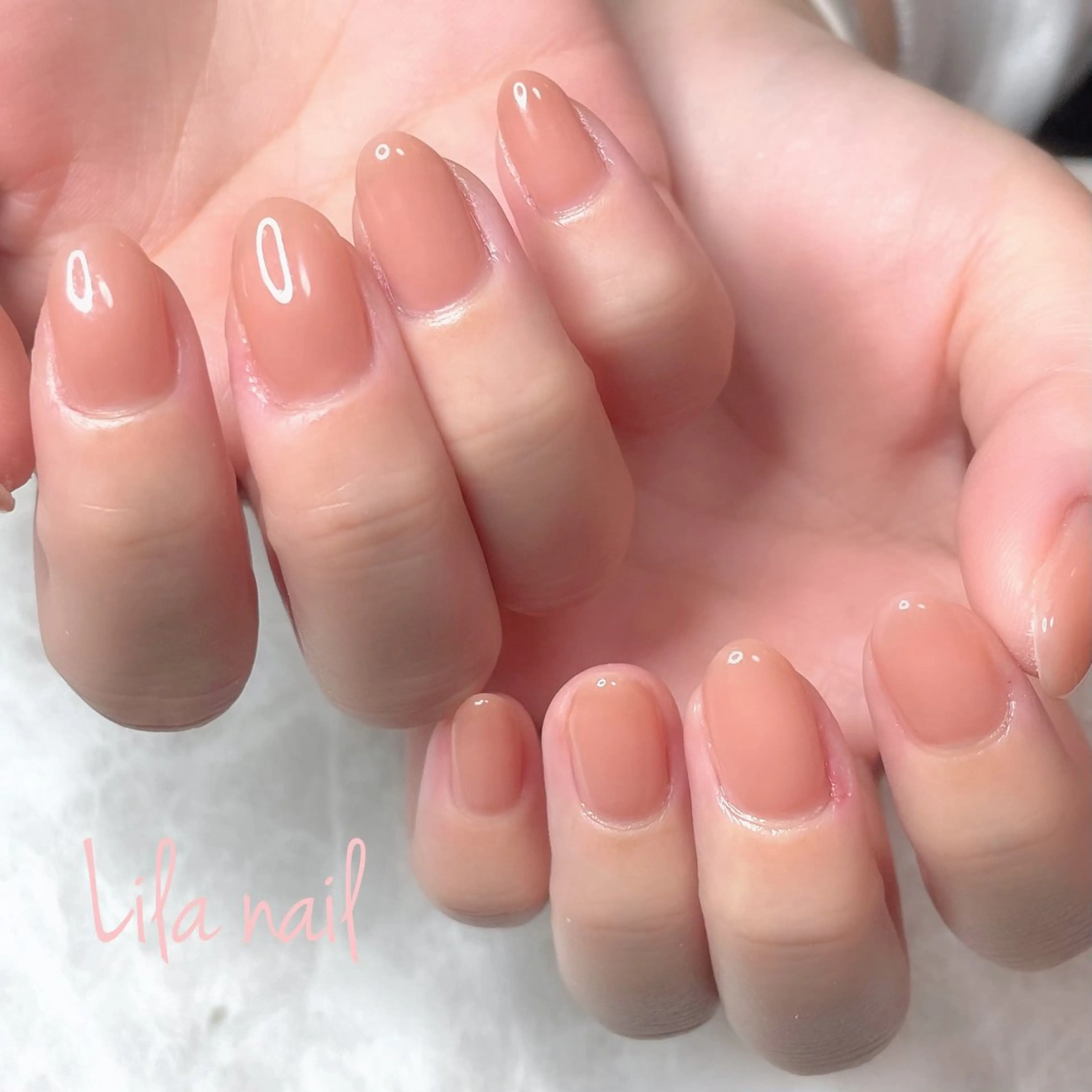ネイル ハンドネイル ハンドケア Lila nail. harukaのネイルデザイン
