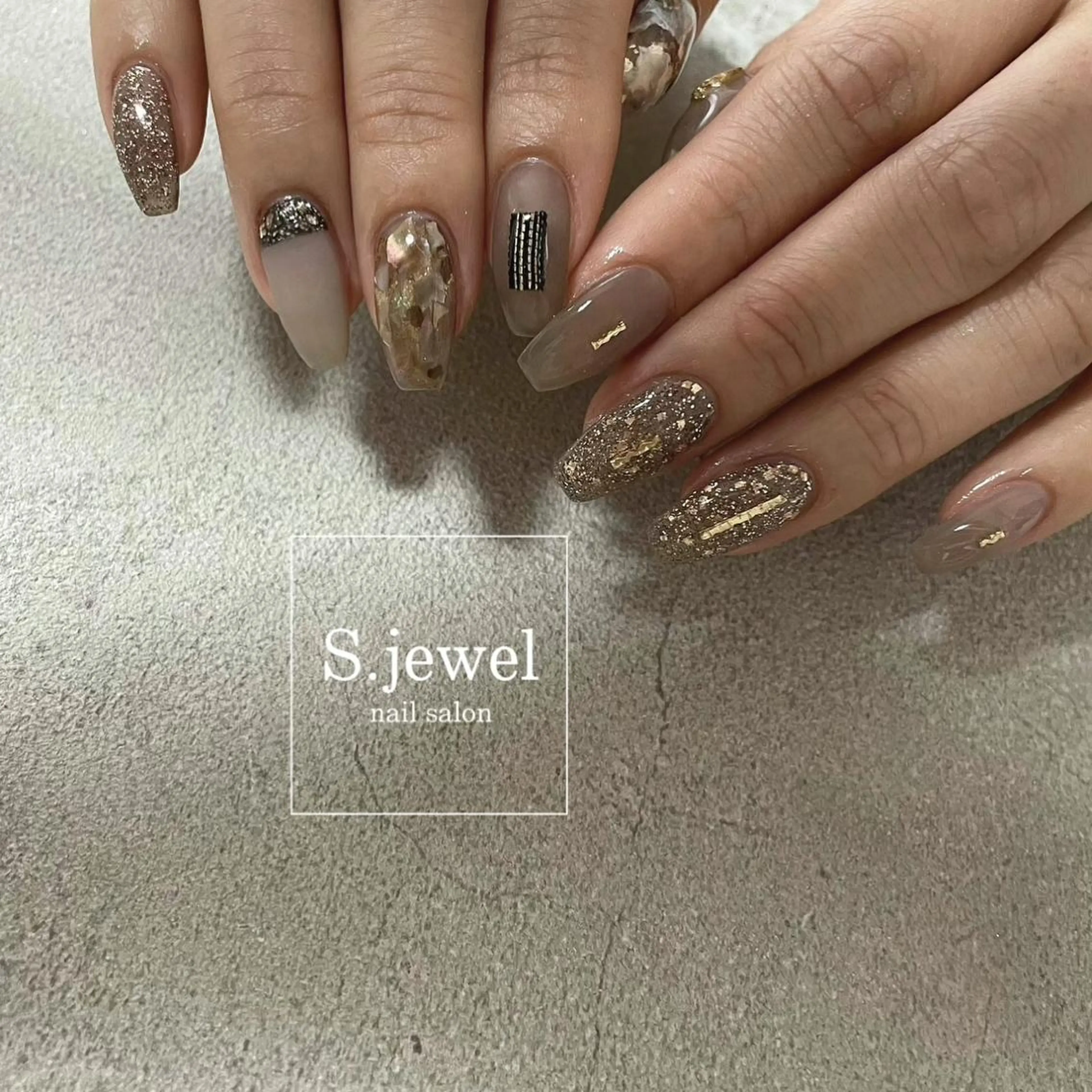 ネイル S♡JEWEL所属・S. JEWELのネイルデザイン