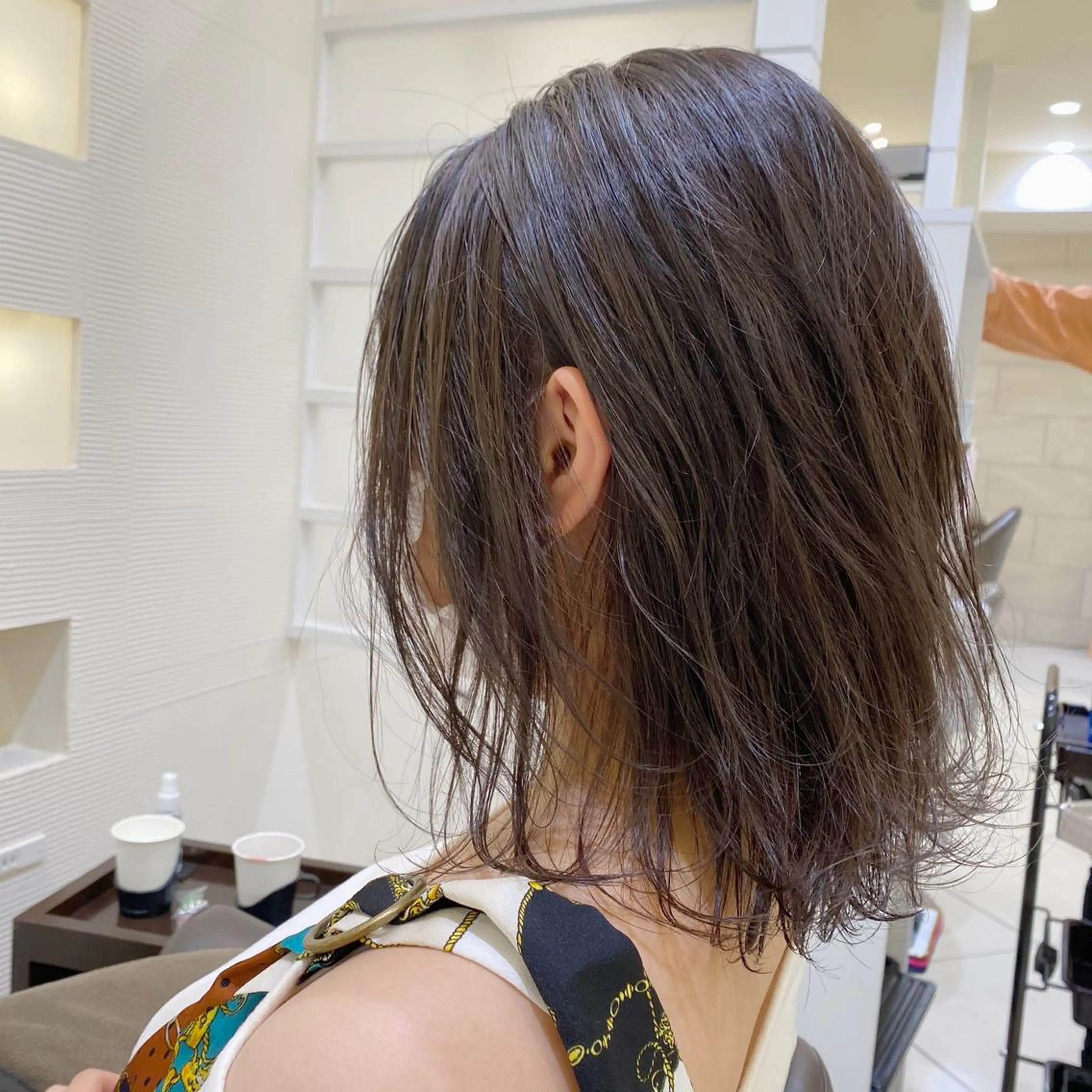 ミディアム カラー LIEN HAIR【リアンヘアー】所属・【髪質改善】 梅田　聡のヘアスタイル