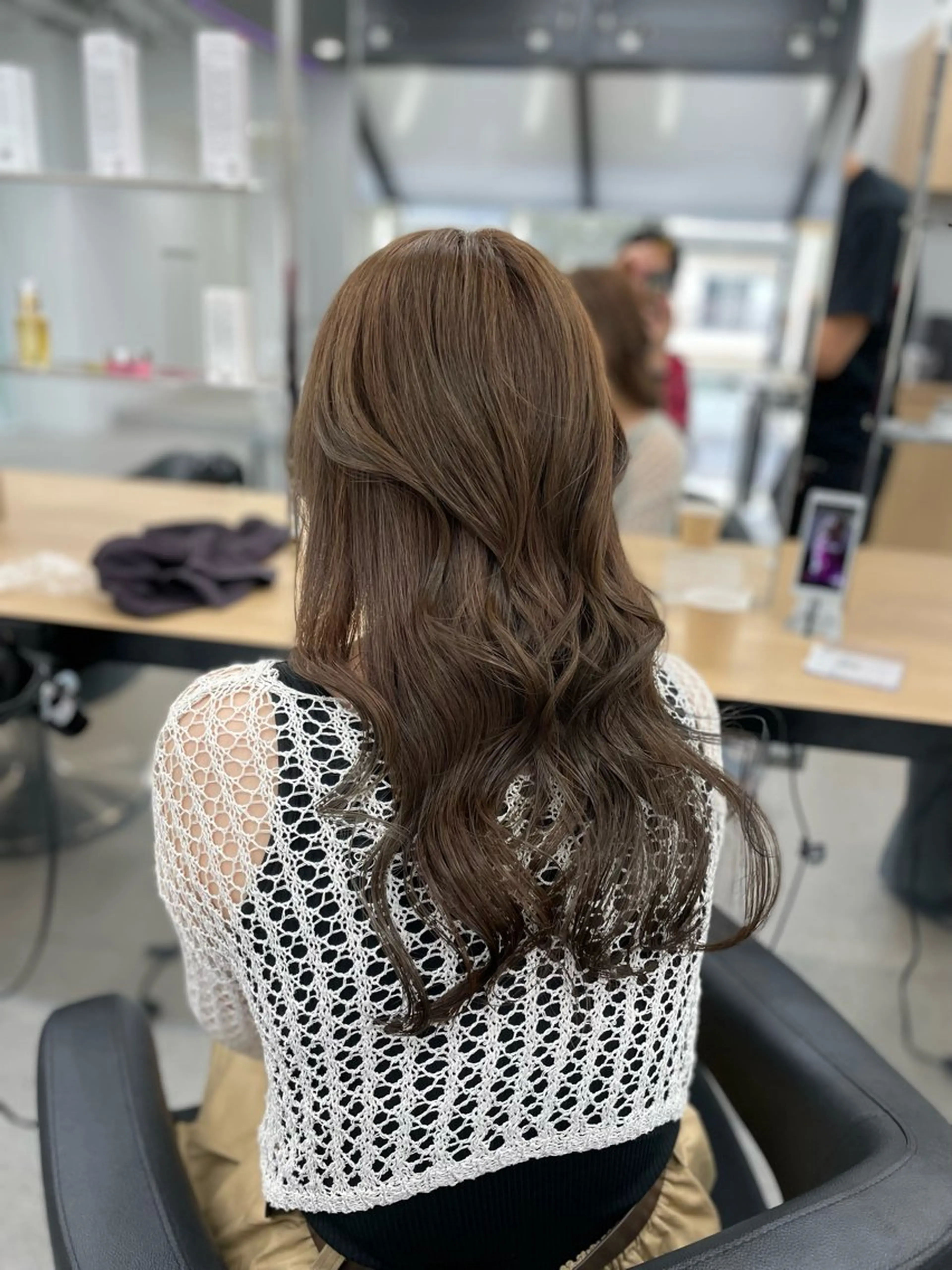 セミロング 💍大人デザイン /ハイトーン♡リクトのヘアスタイル