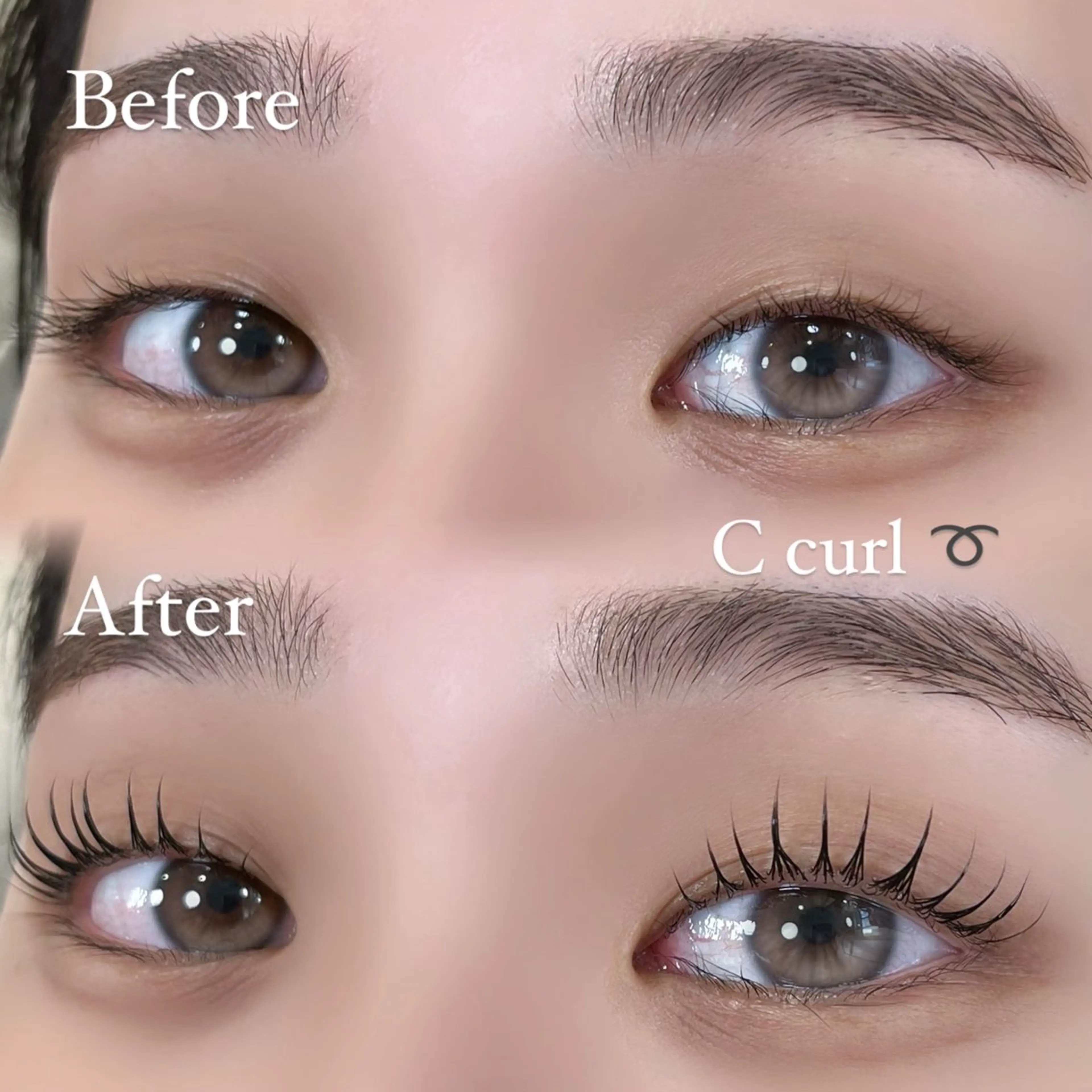 マツエク・マツパ Cカール マツパ Salon'd S所属・Salon'dS KOTOHIのマツエク・マツパデザイン