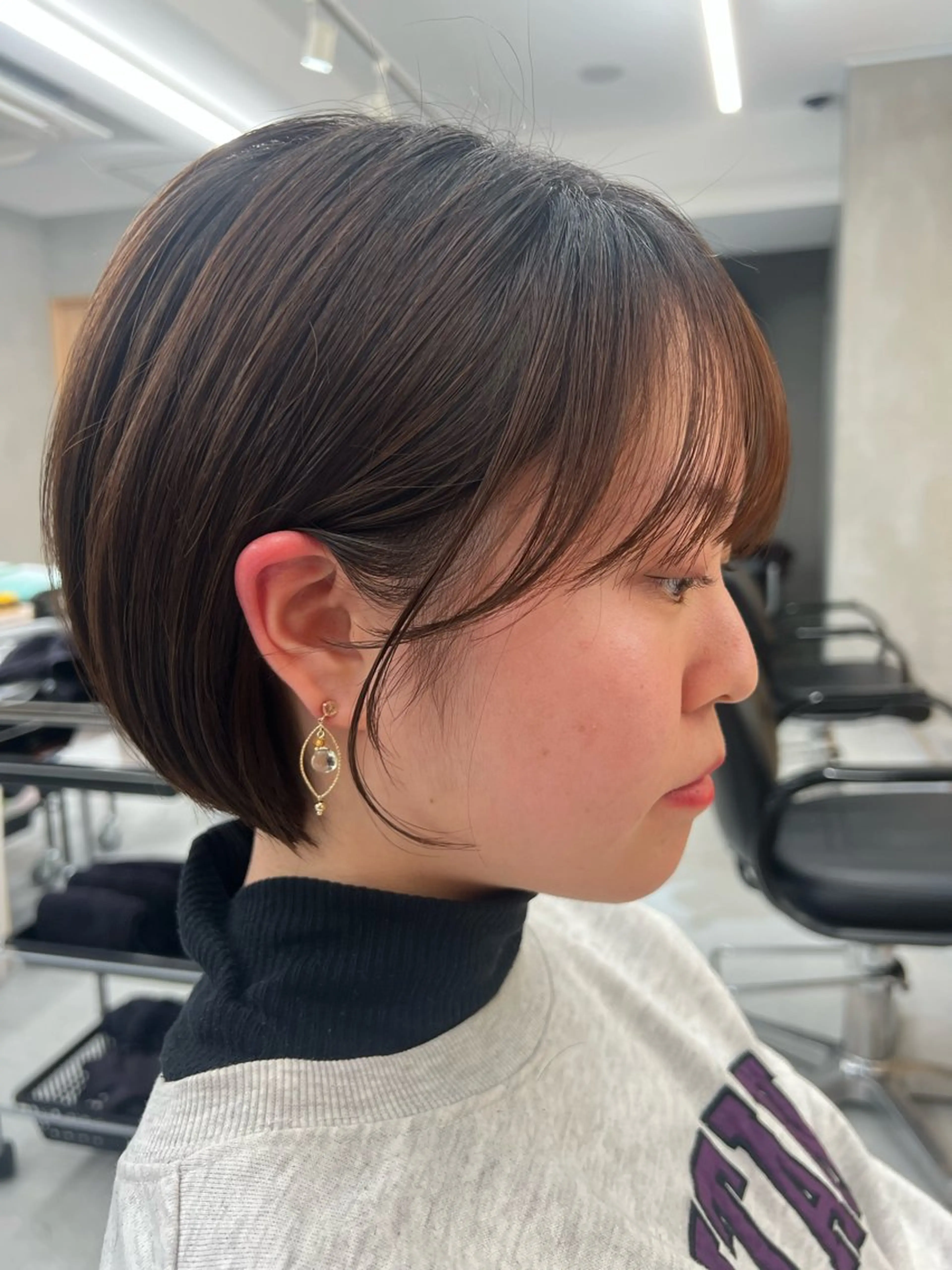 ショート カット ヘアカラー トリートメント 上野⭐️メンズ特化 森田道成のヘアスタイル