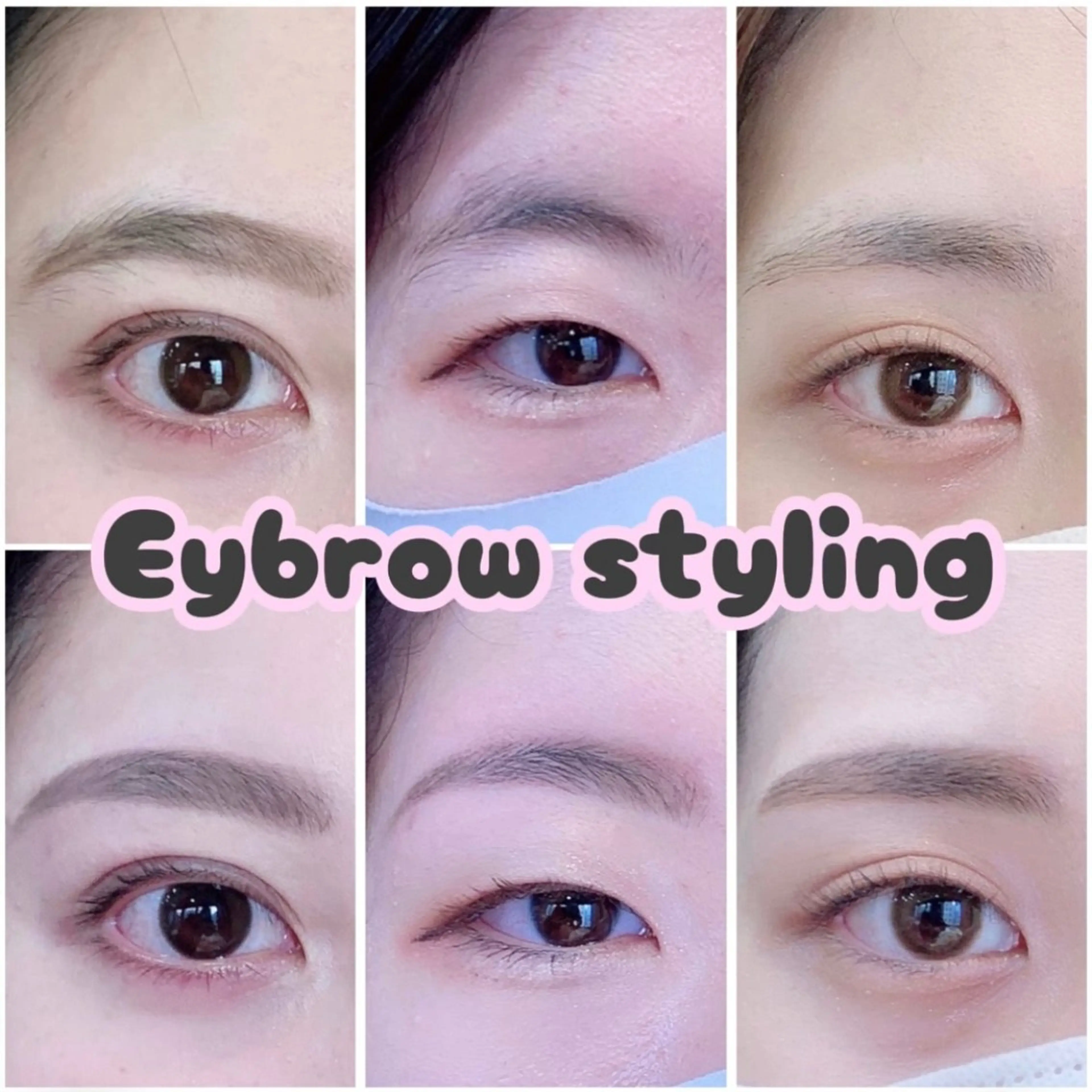 アイブロウスタイリング(wax＋メイク) 🌸3月限定価格🌸の写真