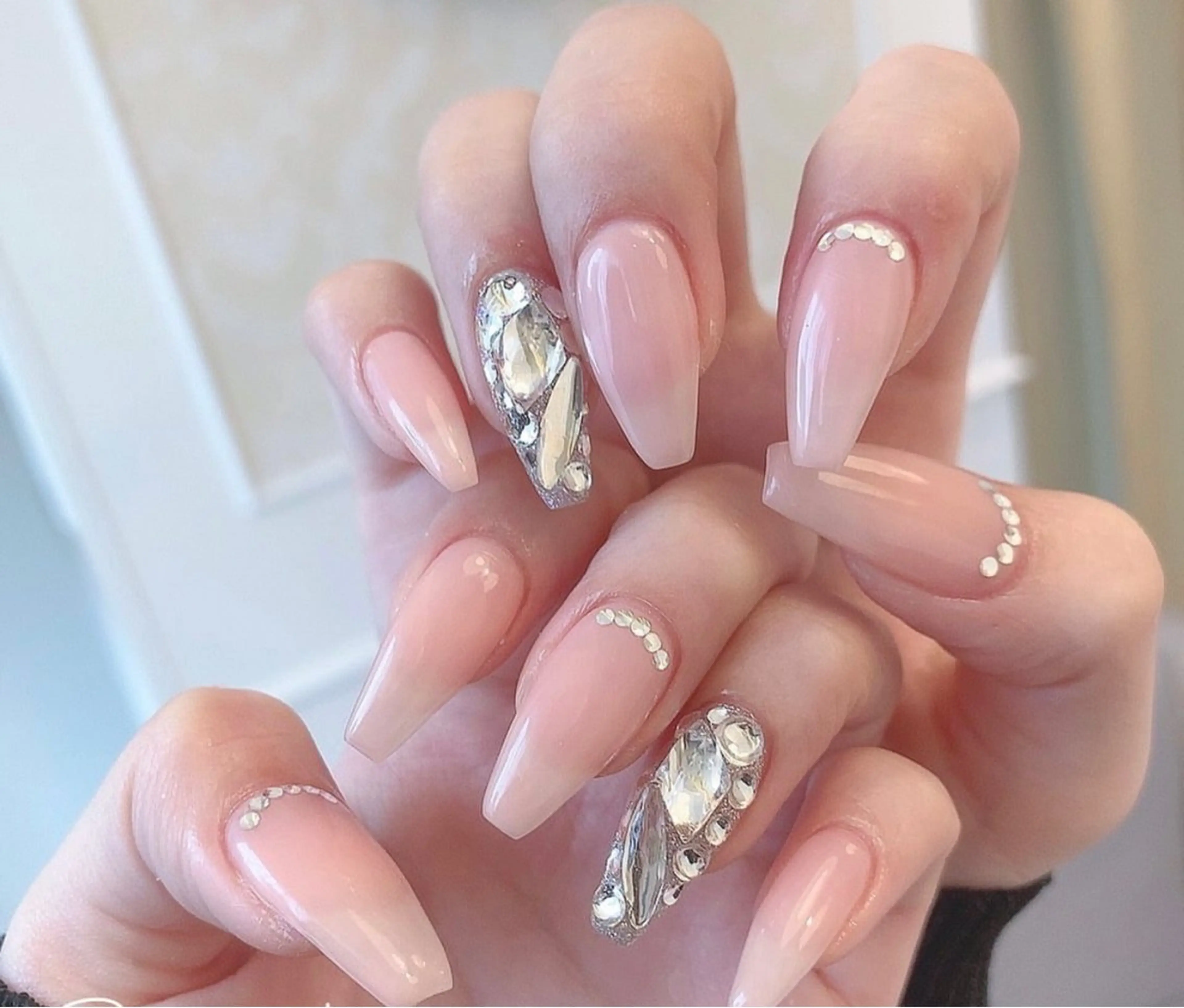 ★大人気ワンカラー＋キラキラ光る2本埋め尽くしコースの写真