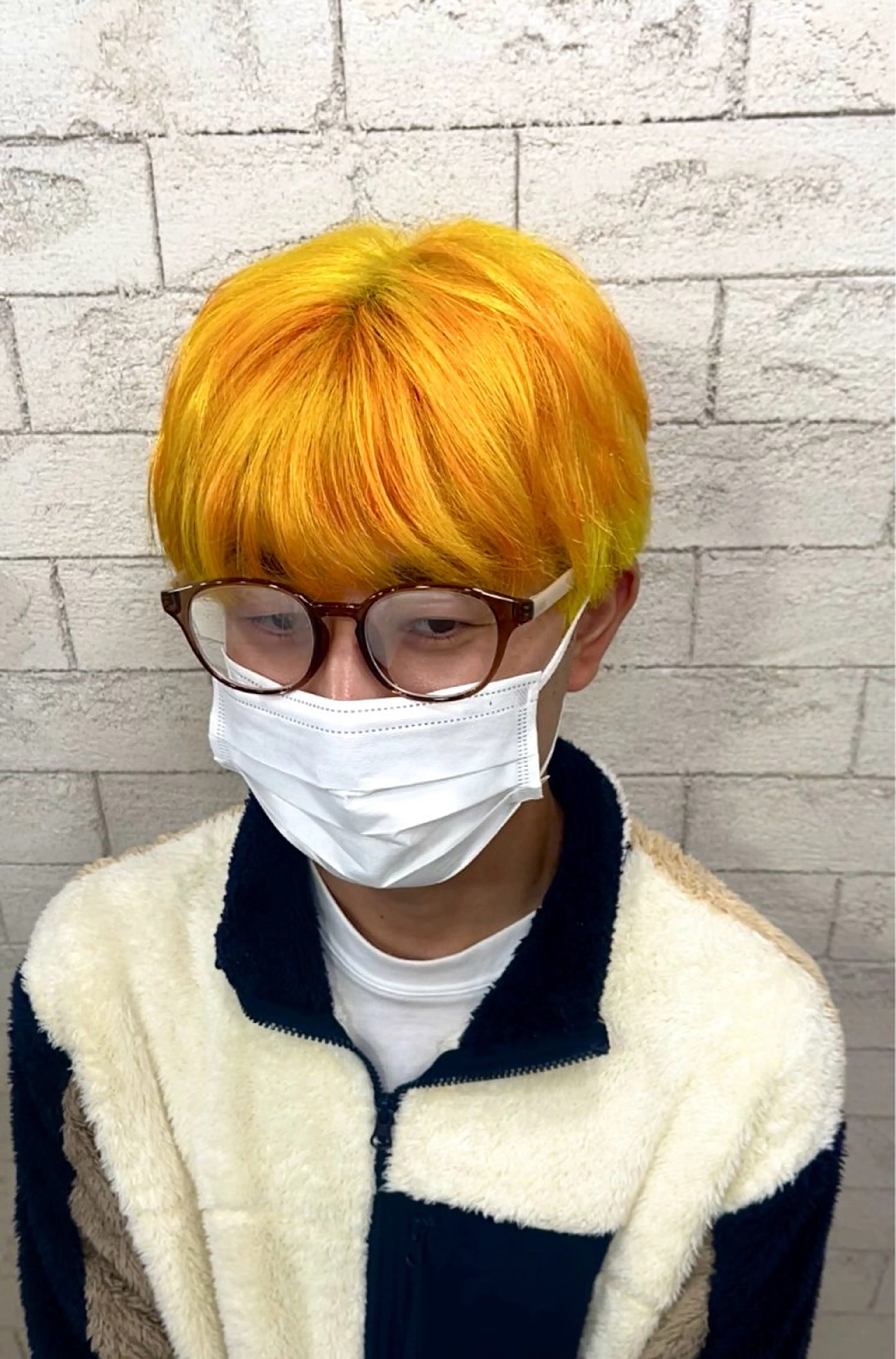 メンズ ヘアカラー prize🤍ྀི kana🖤ྀིのヘアスタイル