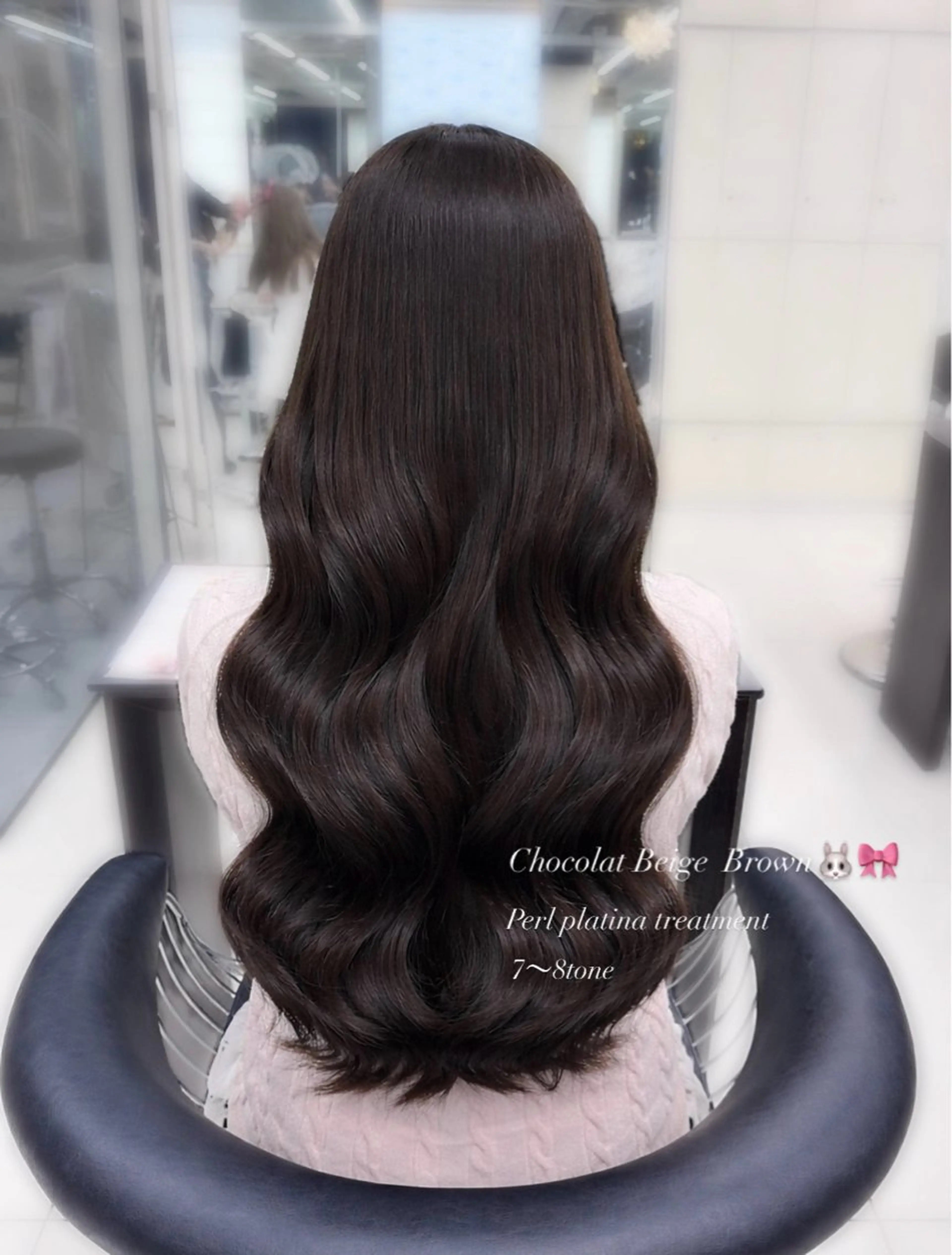 ロング ヘアカラー つや髪ᰔᩚ暖色 カラーYui🩰のヘアスタイル