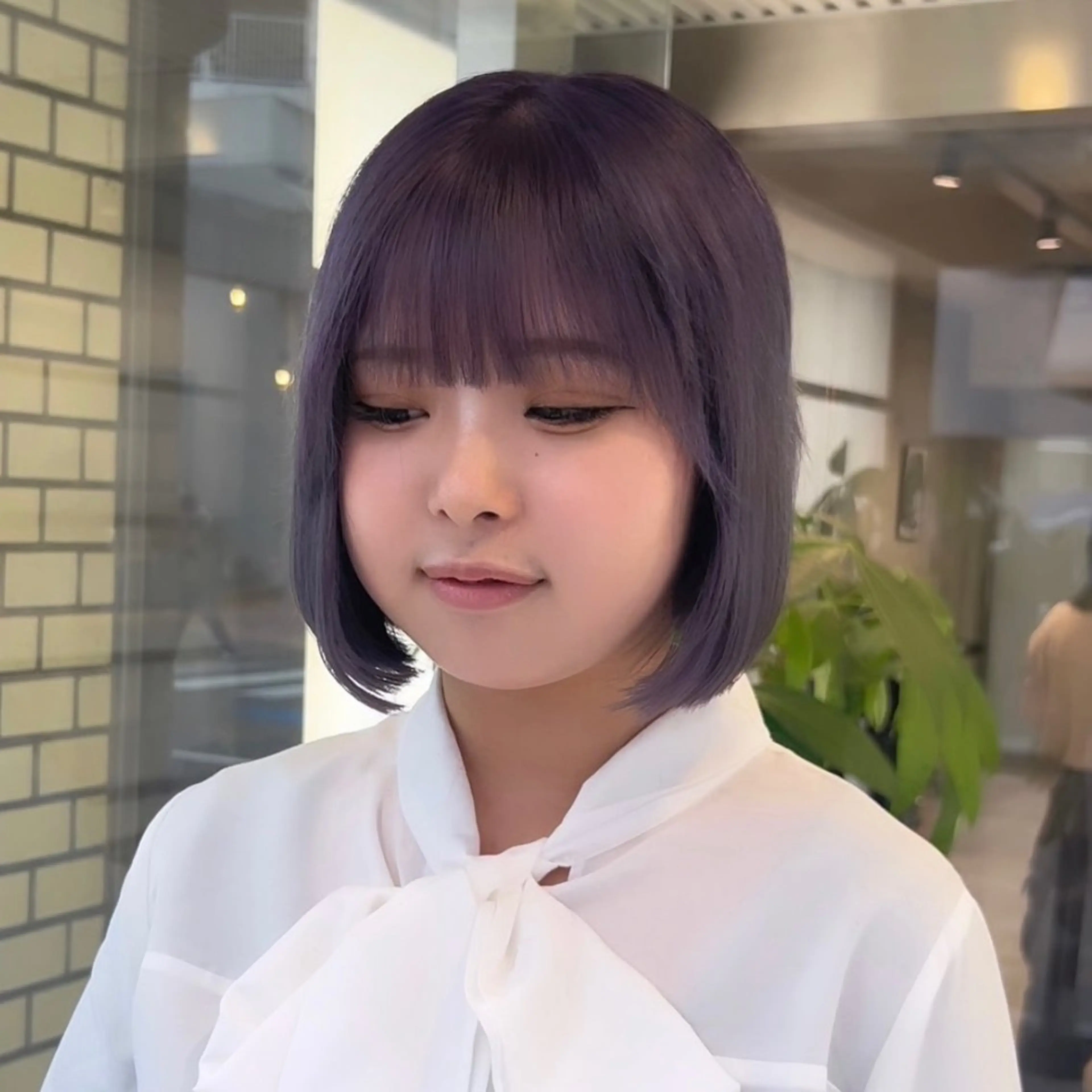 ミディアム カラー カット ヘアカラー デザインカラー 🥨HAZUKiのヘアスタイル