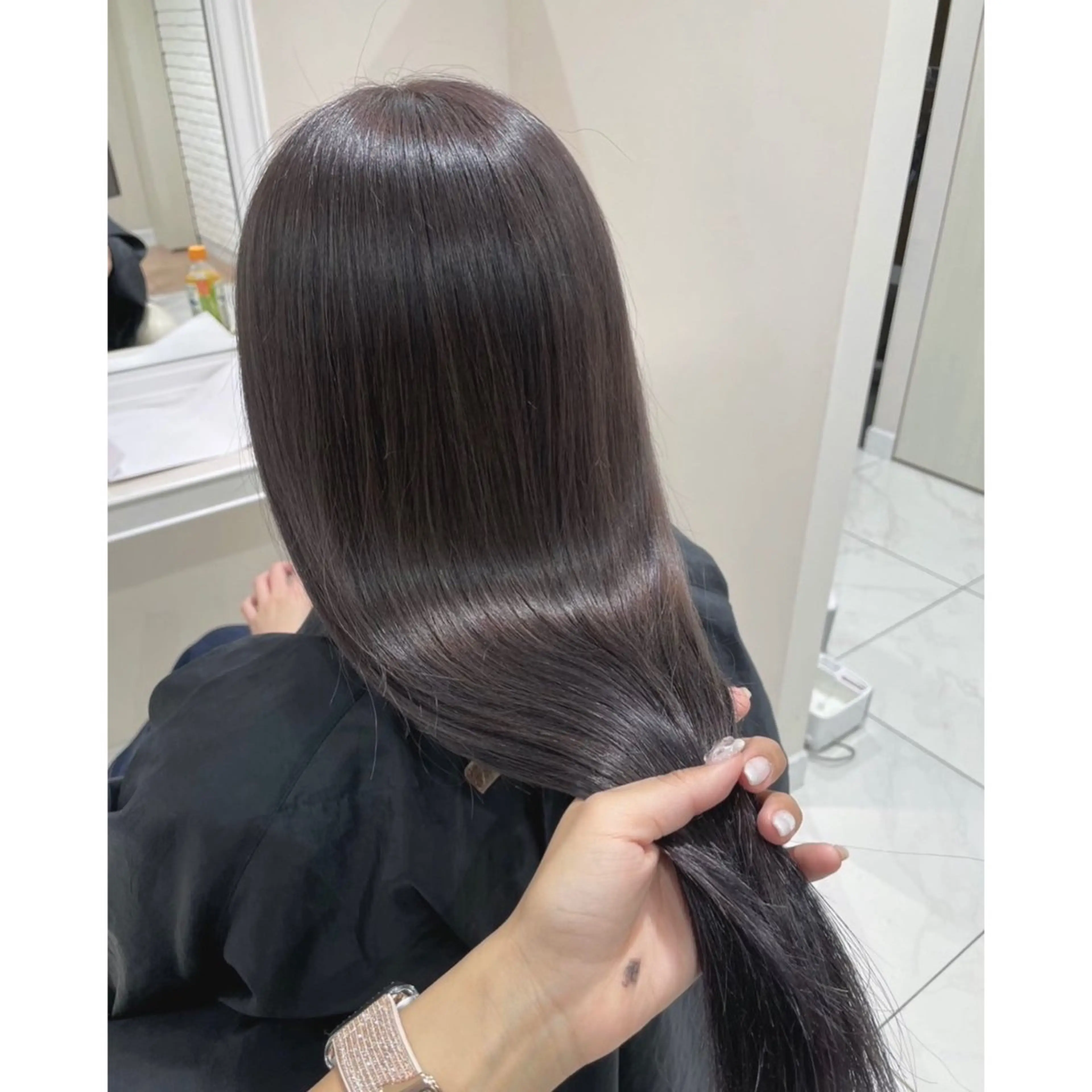 ロング カラー 韓国ヘア 🎀中川綾乃🎀のヘアスタイル