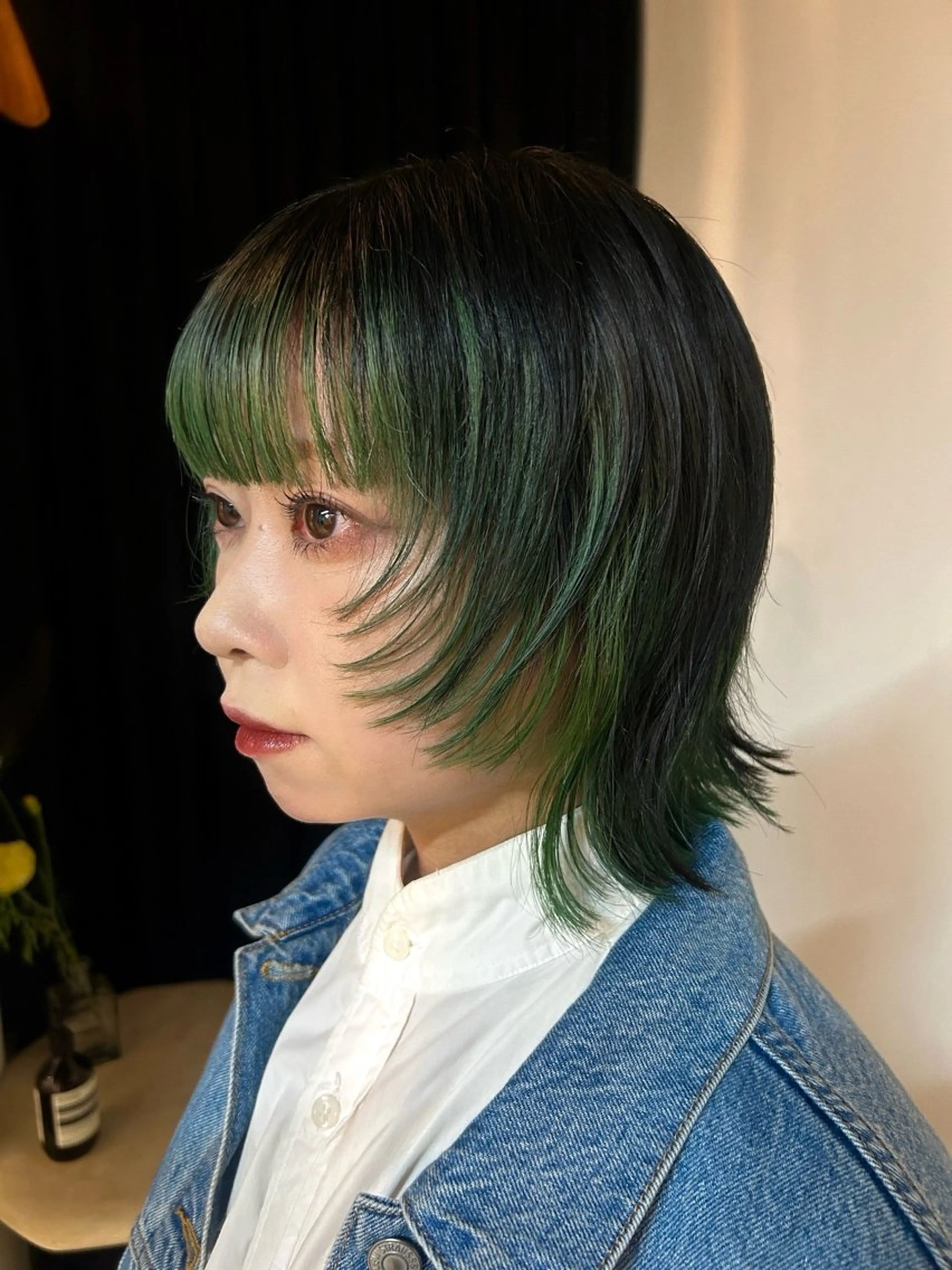ミディアム カラー ブリーチ デザインカラー suiu所属・カラーモデル募集中♪ nanamiのヘアスタイル