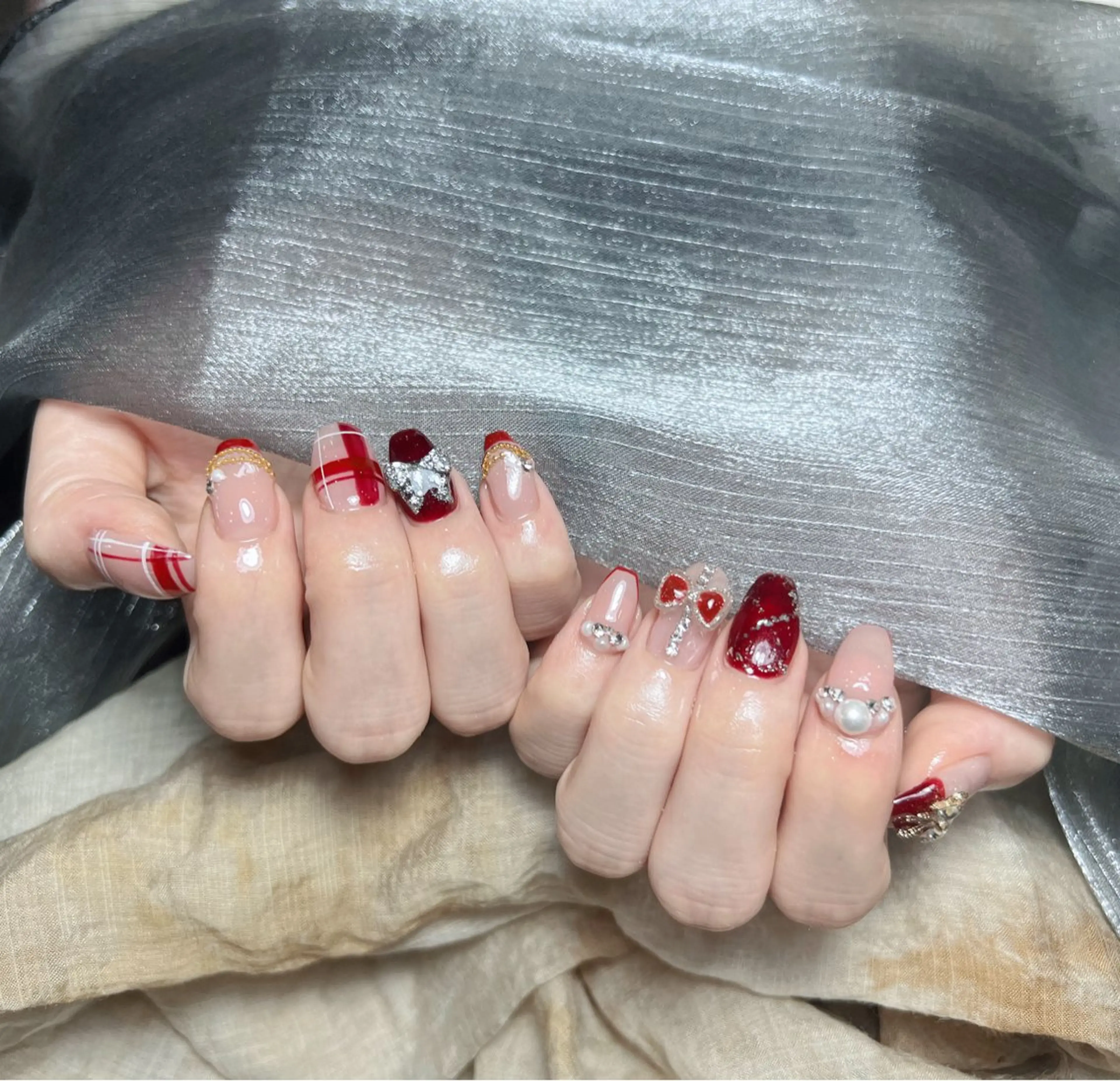 ネイル 持ち込み mo moのネイルデザイン