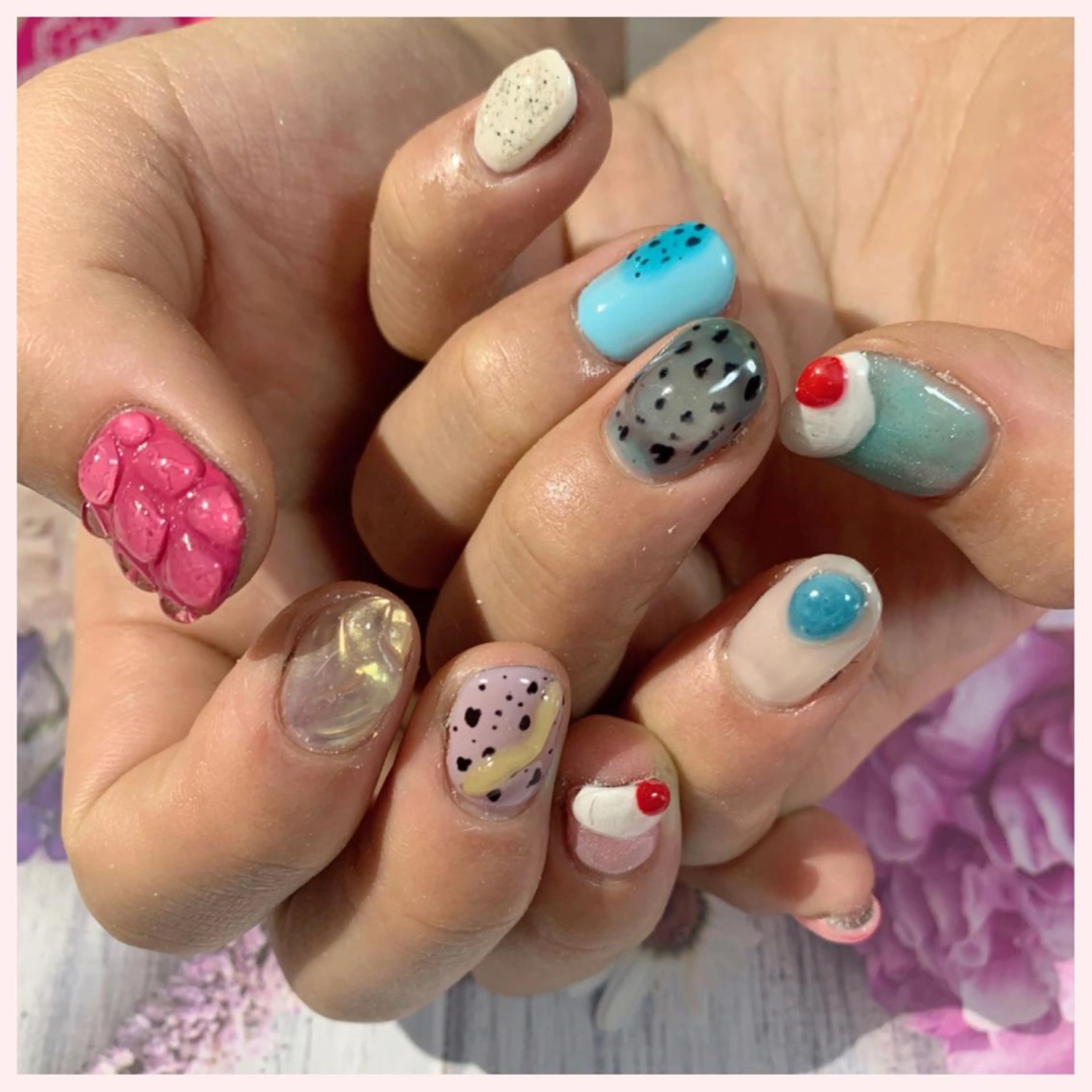 ネイル ハンドネイル Ogasawara Tokikaのネイルデザイン