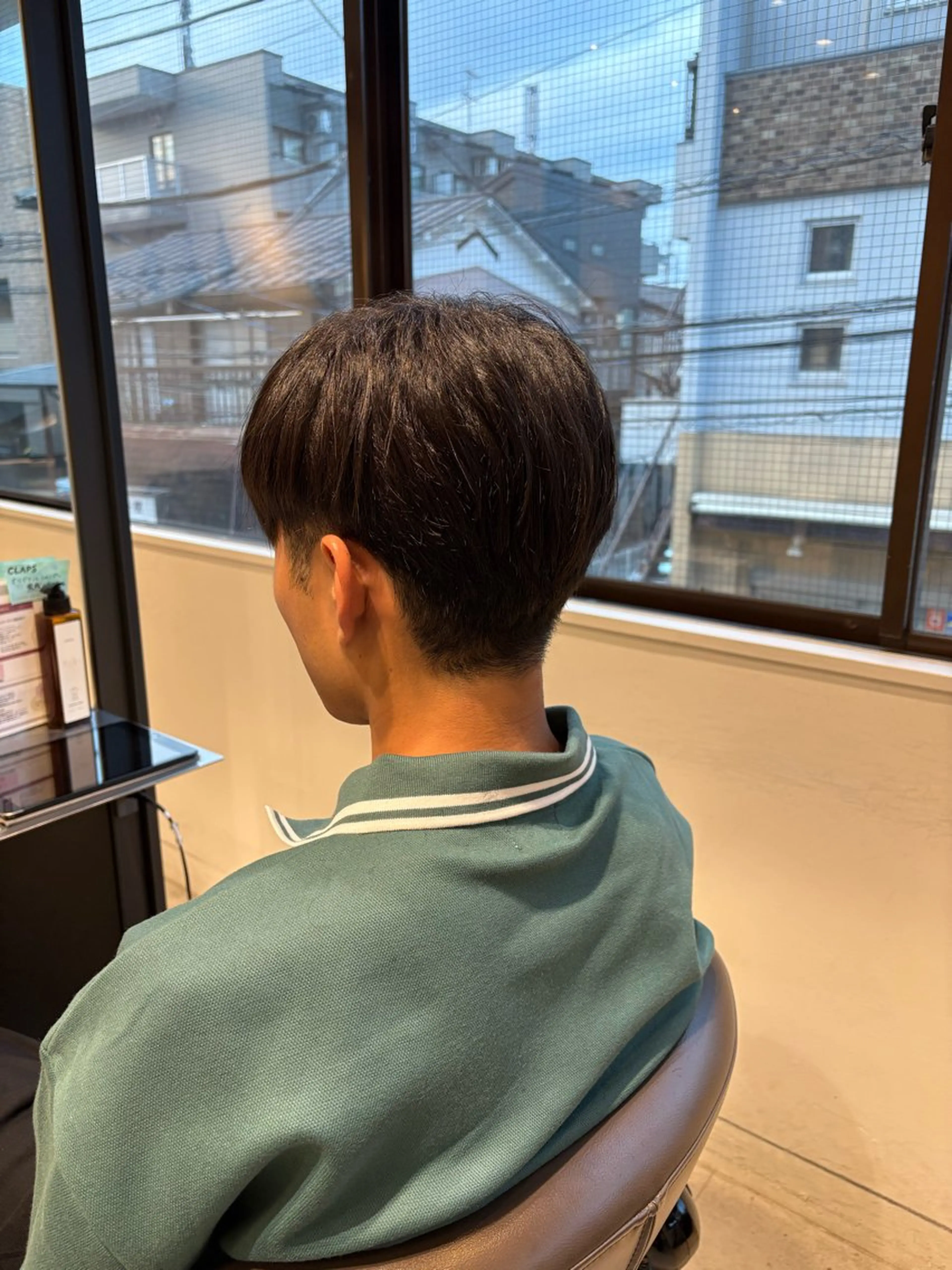 ミディアム メンズ CLAPS 弘明寺店所属・さが るかのヘアスタイル