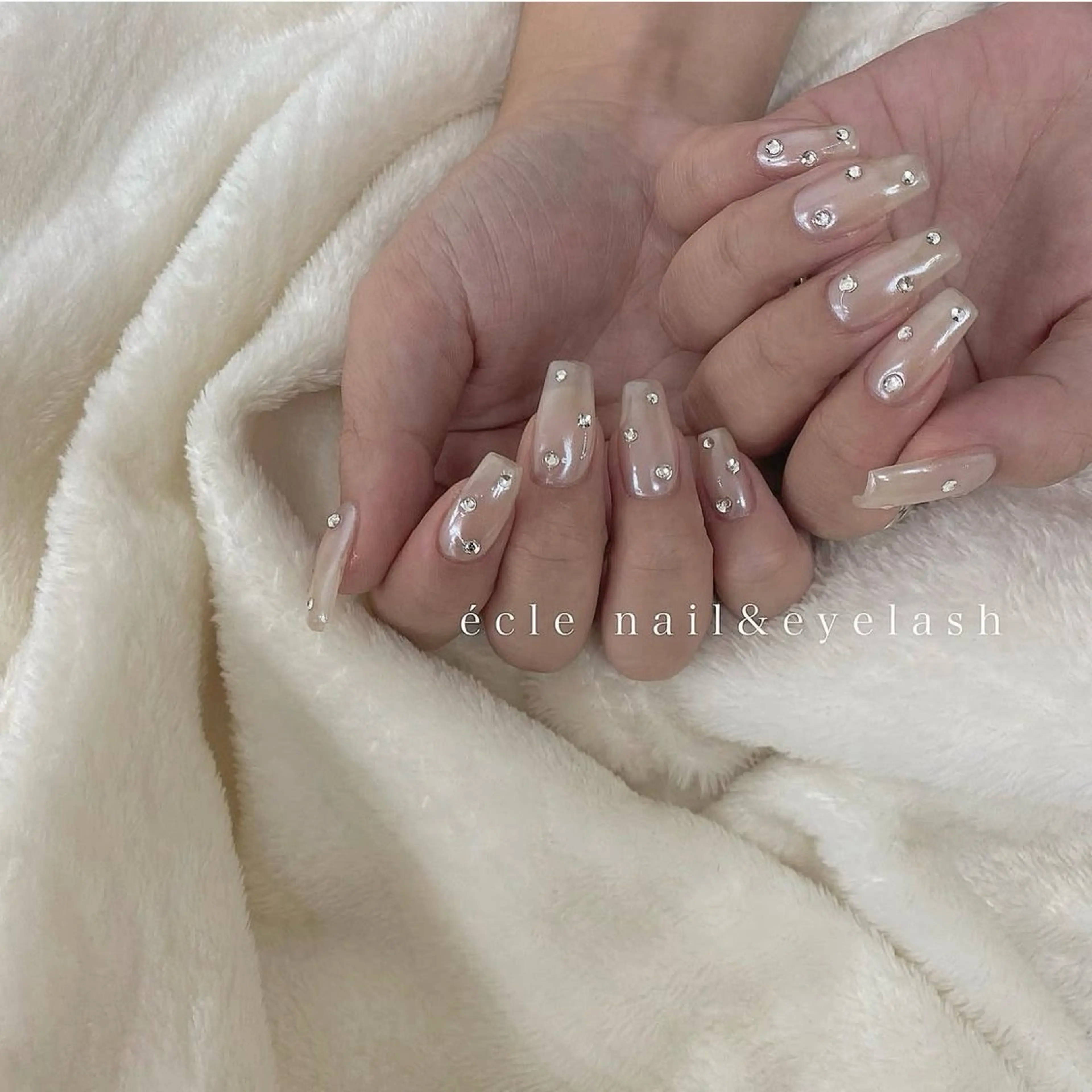 ◾︎(off込み)ミラーorオーロラネイルの写真