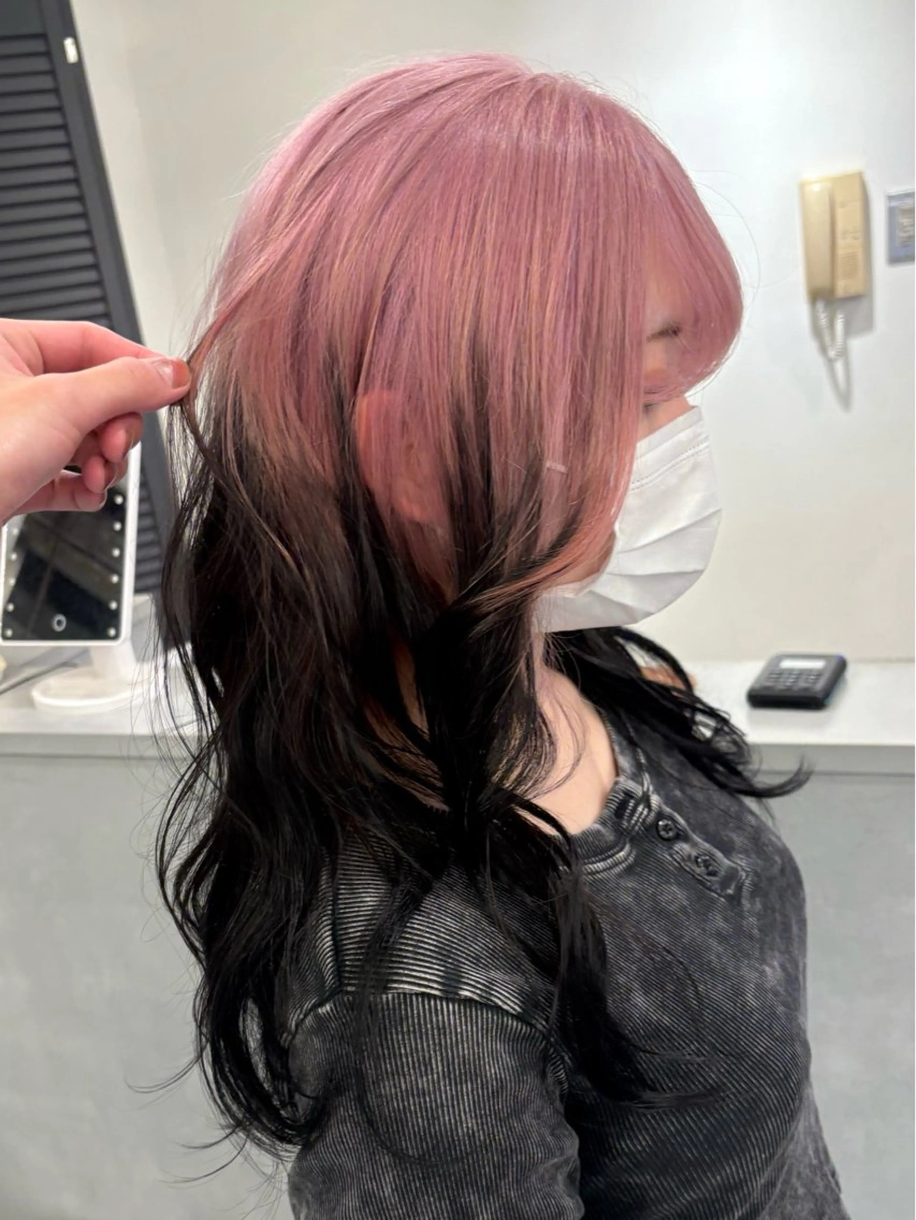 ロング ヘアカラー ケアブリーチ🌟 ♢WATARU♢のヘアスタイル