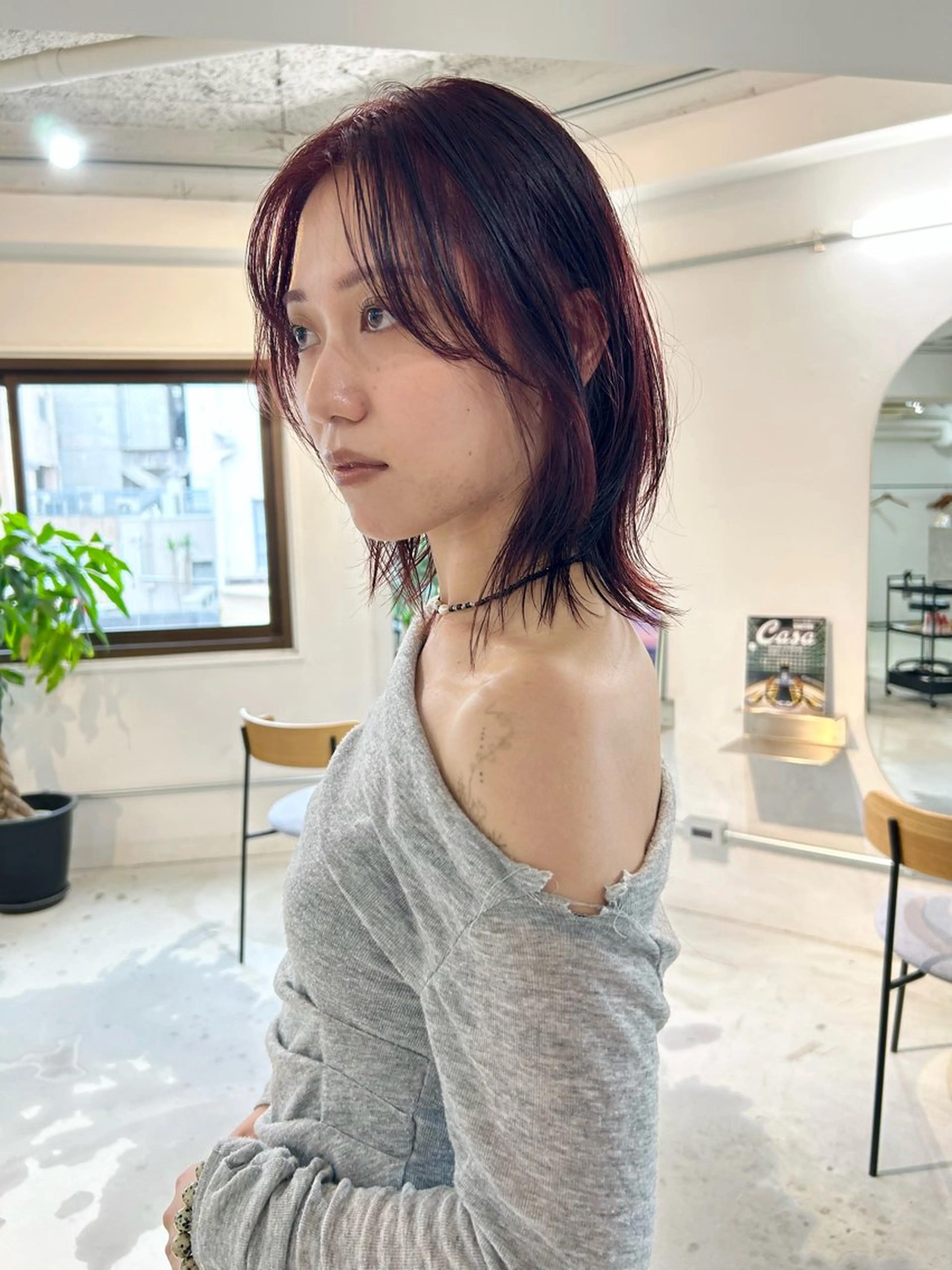 カラー レッドカラー FavyS所属・心斎橋/カラー /りくのヘアスタイル