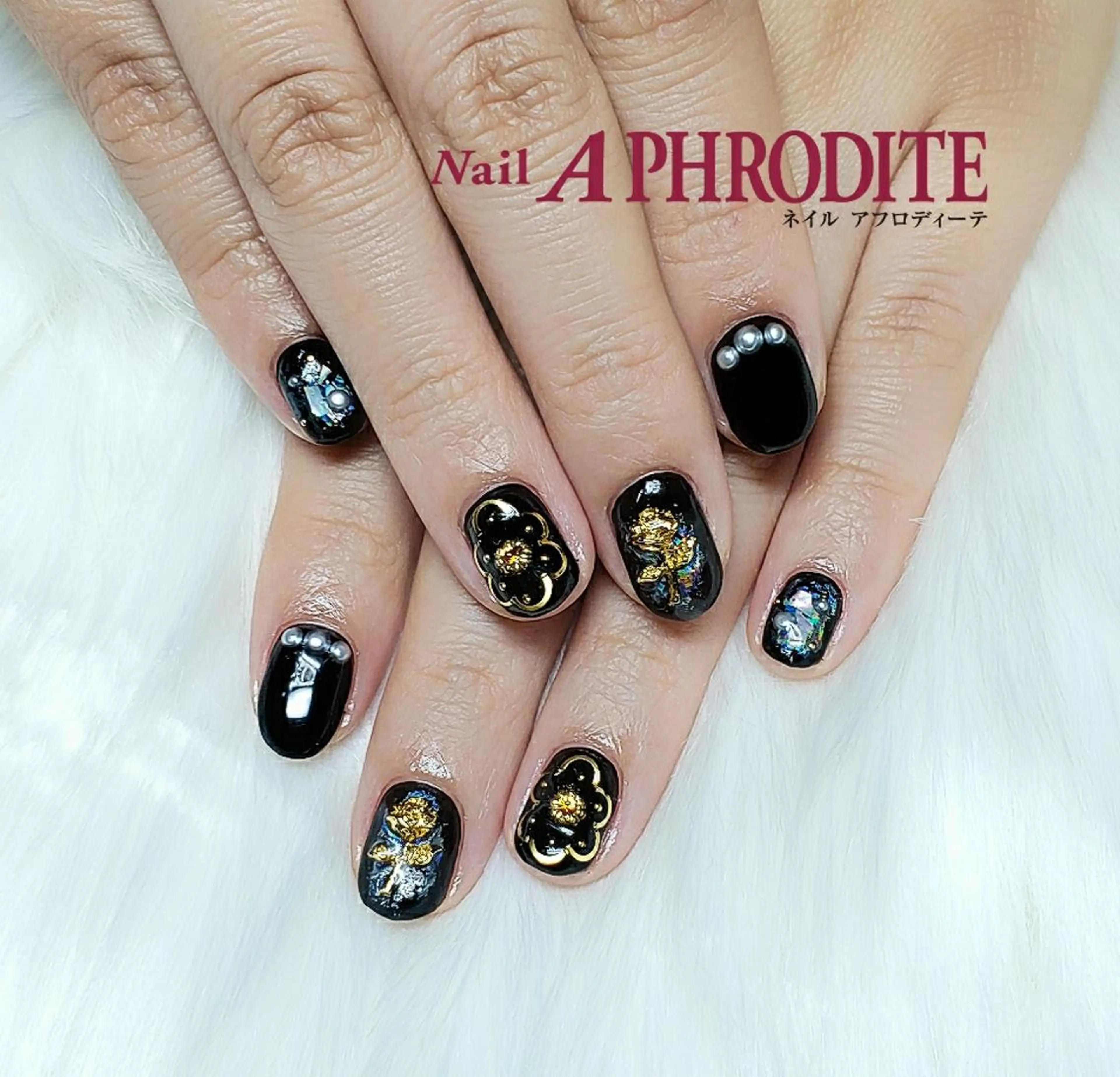 ネイル 持ち込み ハンドネイル Nail  Aphroditeのネイルデザイン