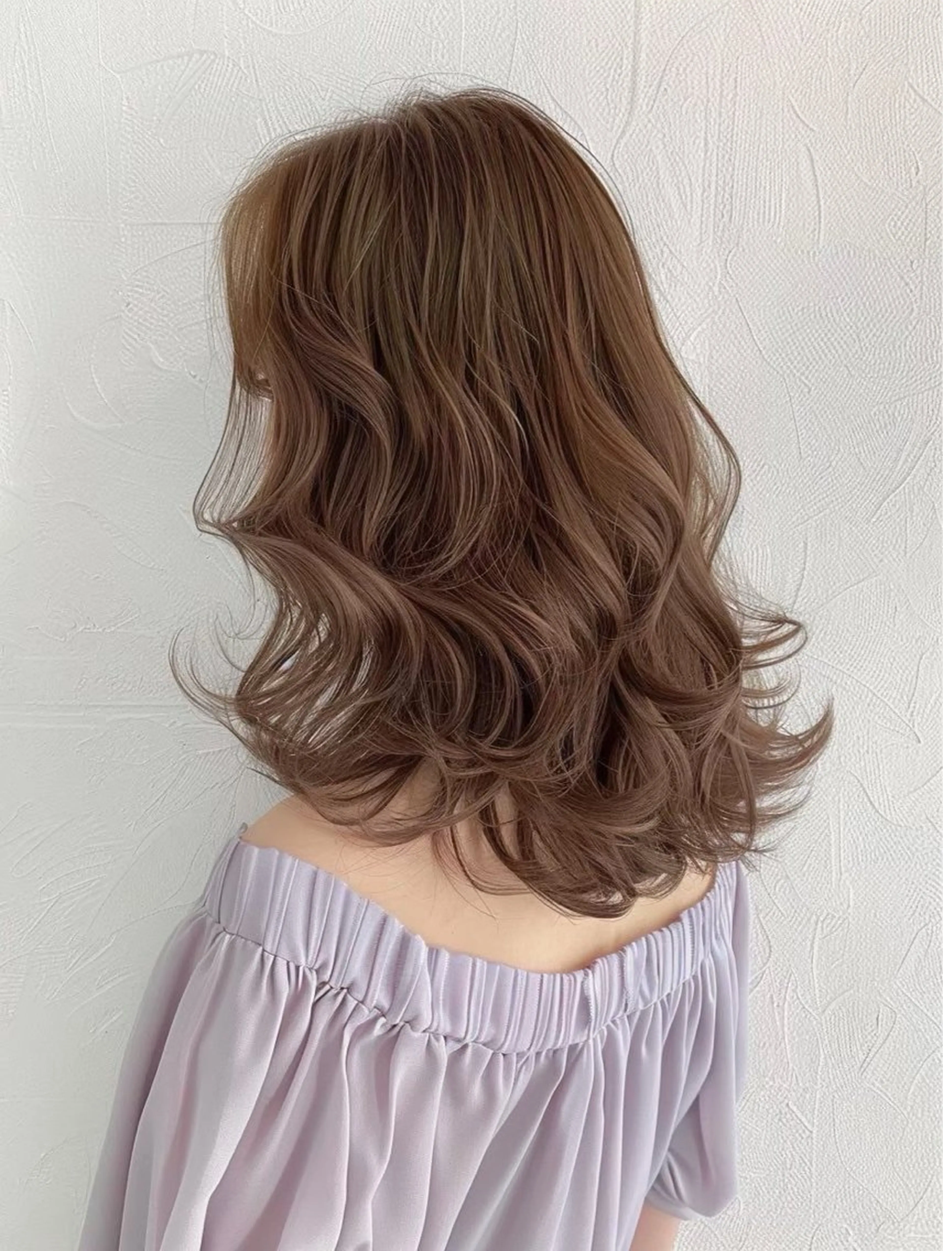 セミロング パーマ セミロングパーマ laffin❁ななみ /パーマスタイルのヘアスタイル