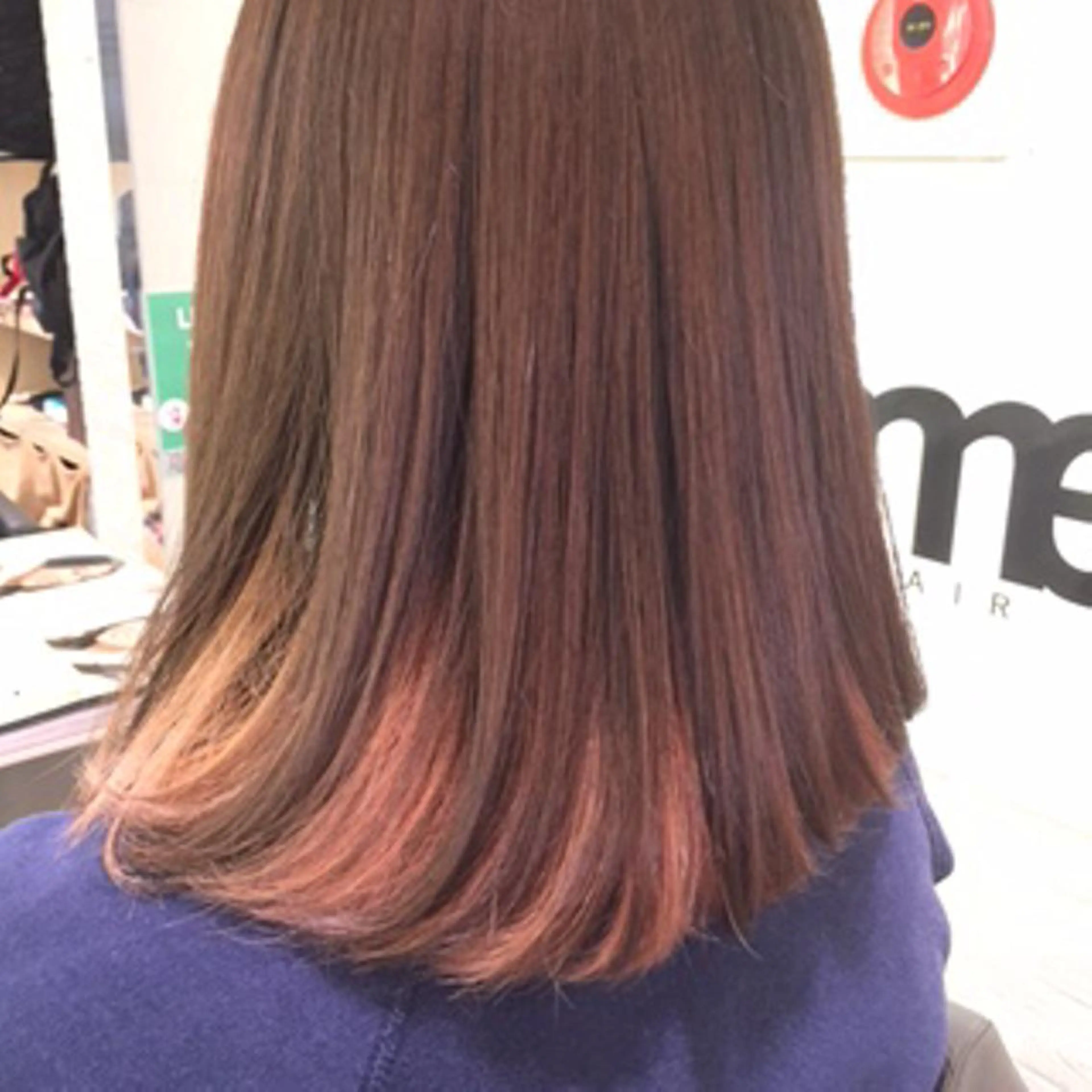 カラー 西山 恵太郎のヘアスタイル