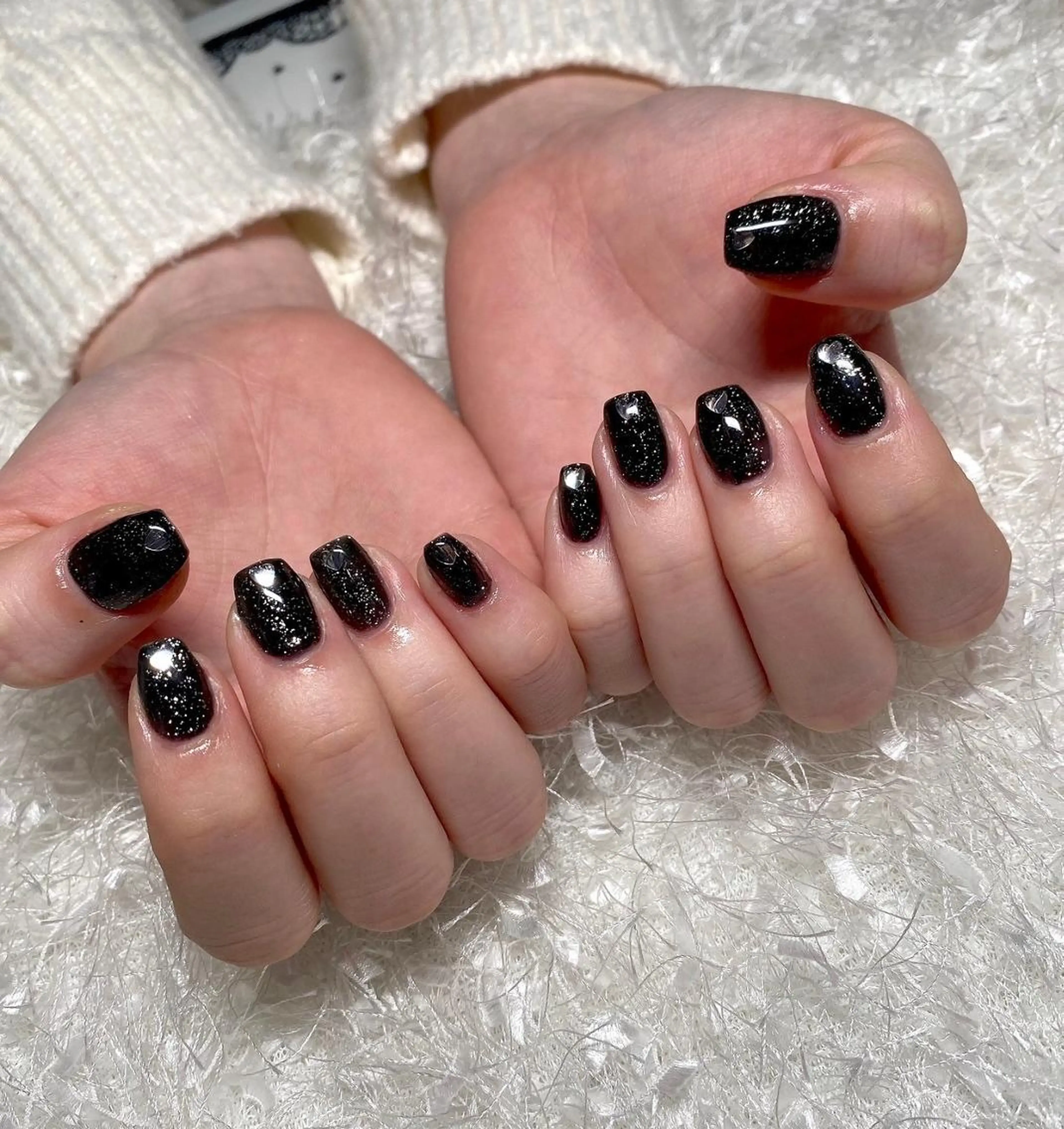 ネイル 長さ出し フレンチネイル ジェルネイル グラデーション ハート ハンドネイル Nail&eye Belire 新宿のネイルデザイン