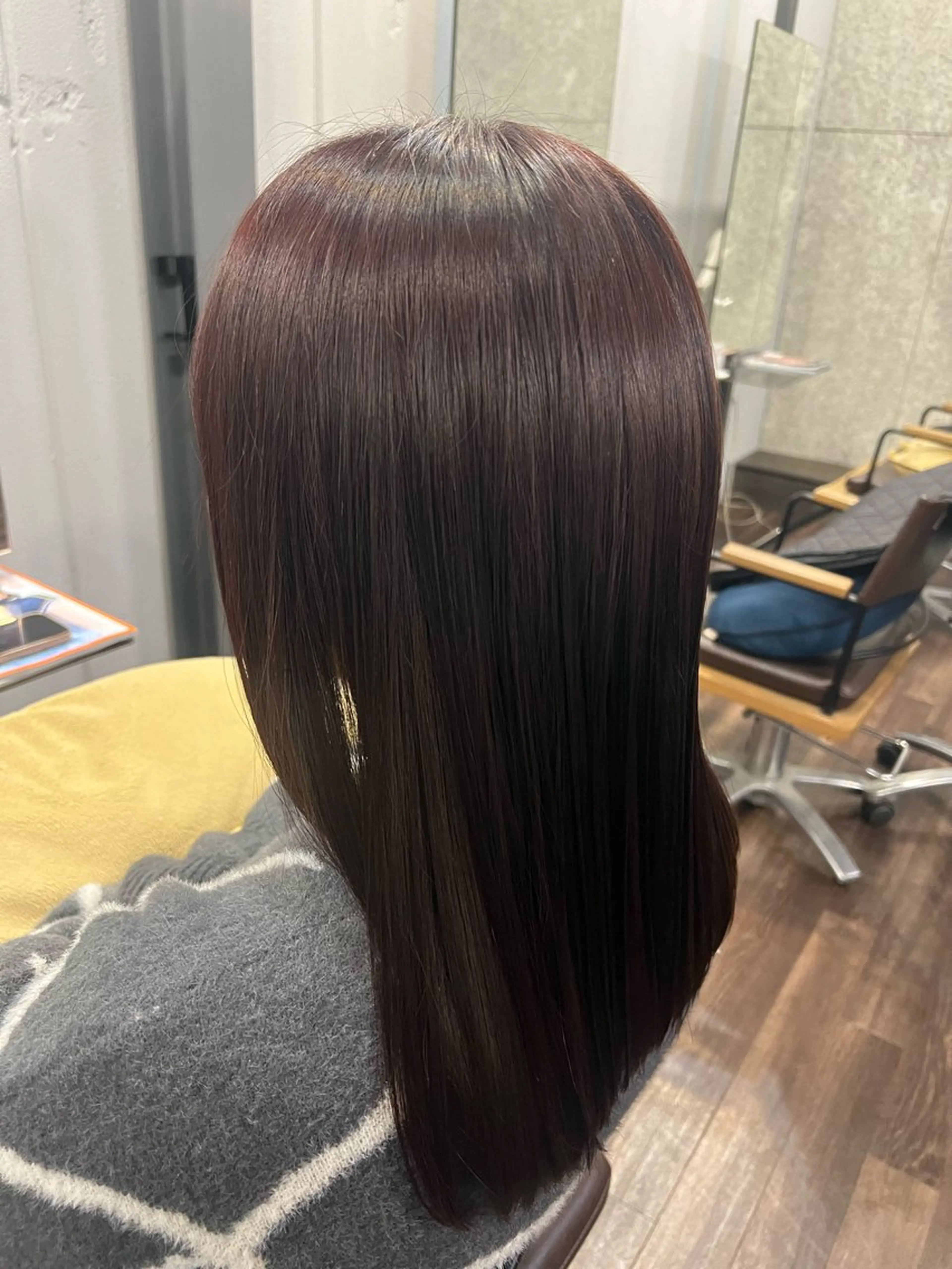 ロング カラー デザインカラー ハイライトカラー ハイトーンカラー ハイライト ヘアカラー トリートメント terra🌈大久保 睦美のヘアスタイル